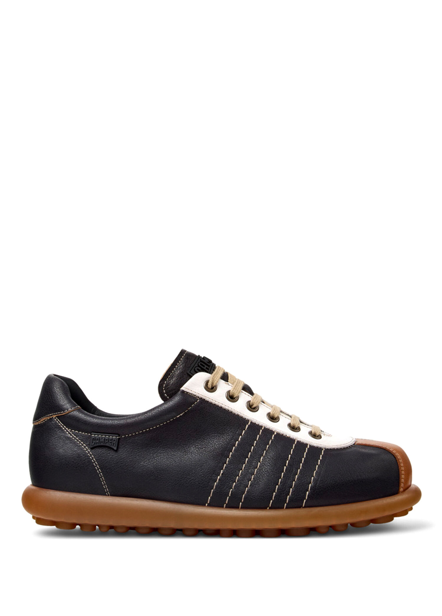 Pel Siyah Deri Erkek Sneaker K101018-001