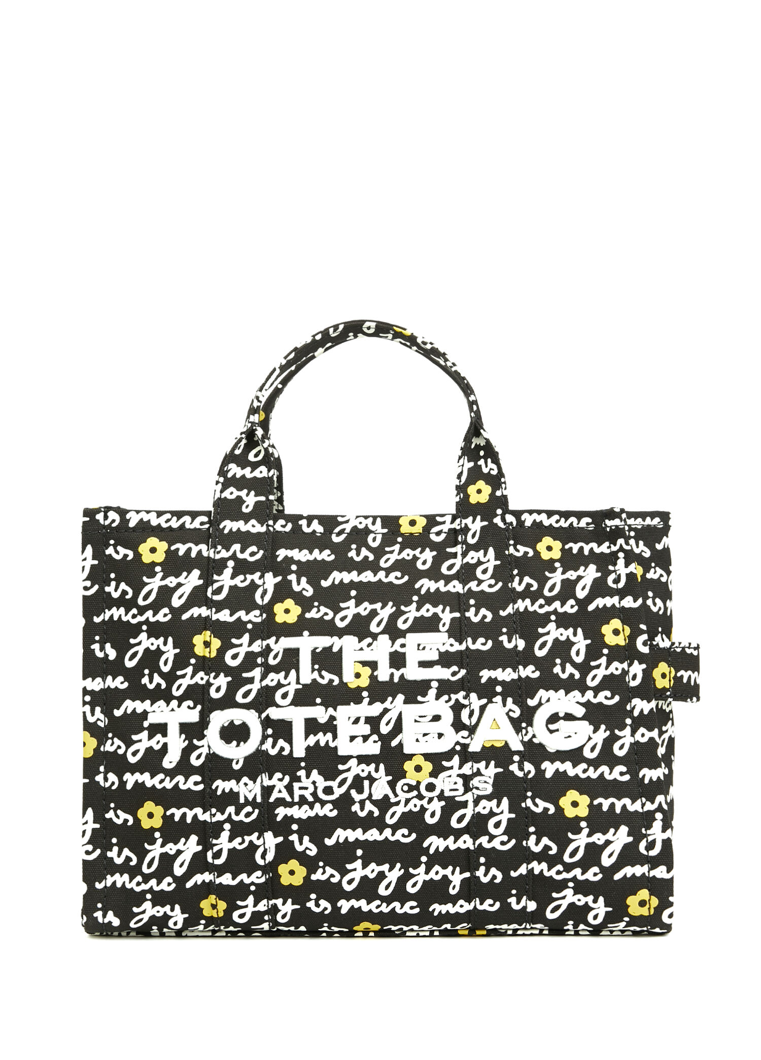 Marc Jacobs - Joy Medium Siyah Kadın Kanvas Alışveriş Çantası - Siyah