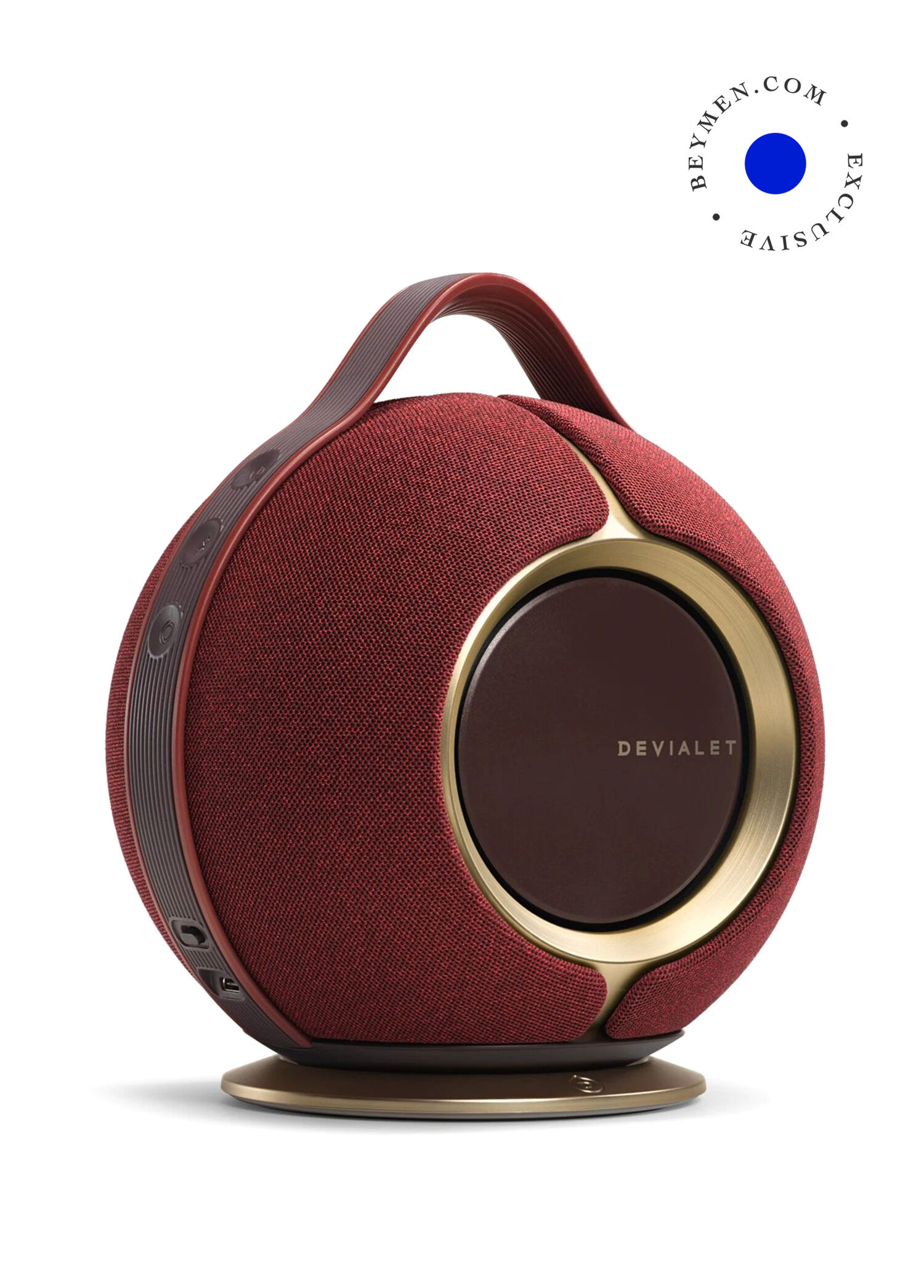 Devialet - Mania Opéra Rouge Hi-Fi Rustik Kırmızı Bluetooth