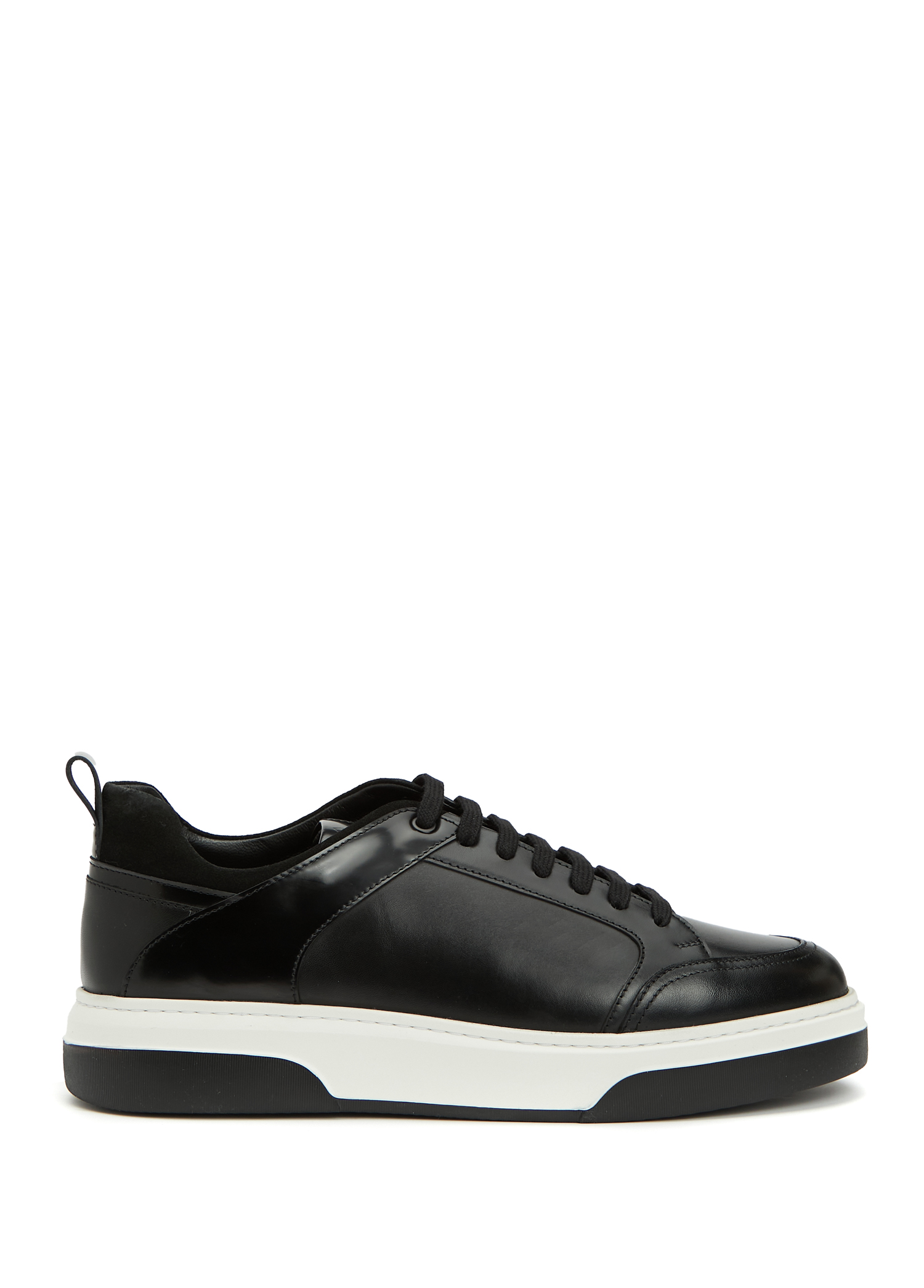 Siyah Erkek Deri Sneaker