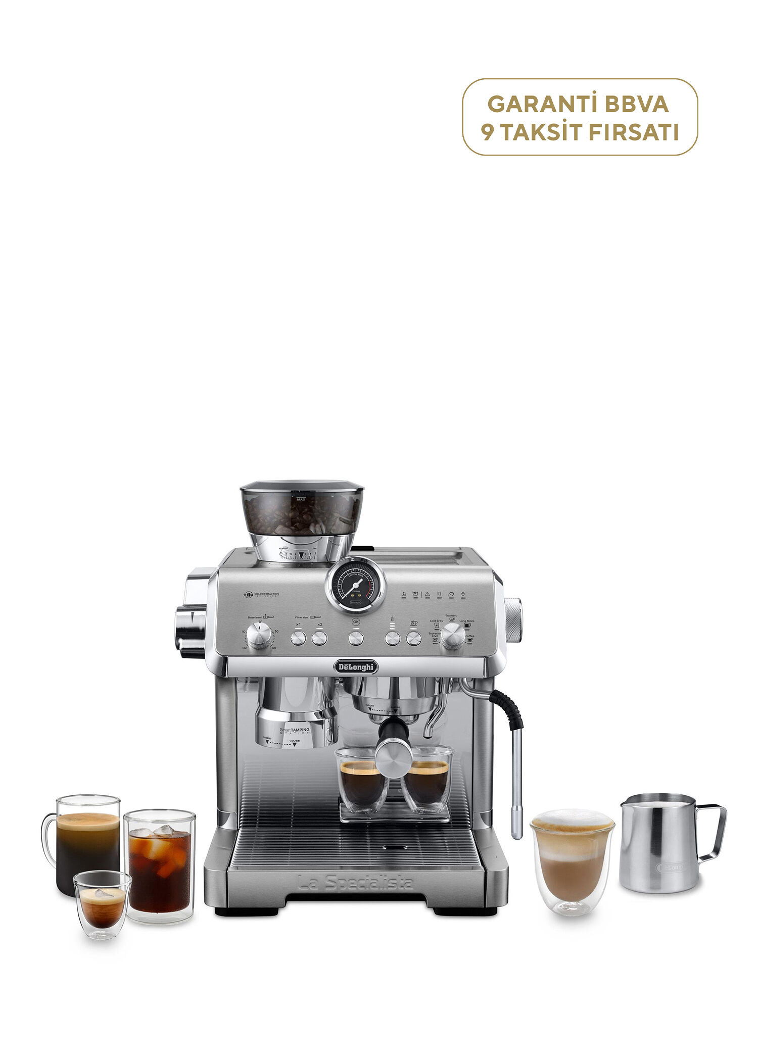 Delonghi - La Specialista Opera Espresso Cappuccino Makinesi
