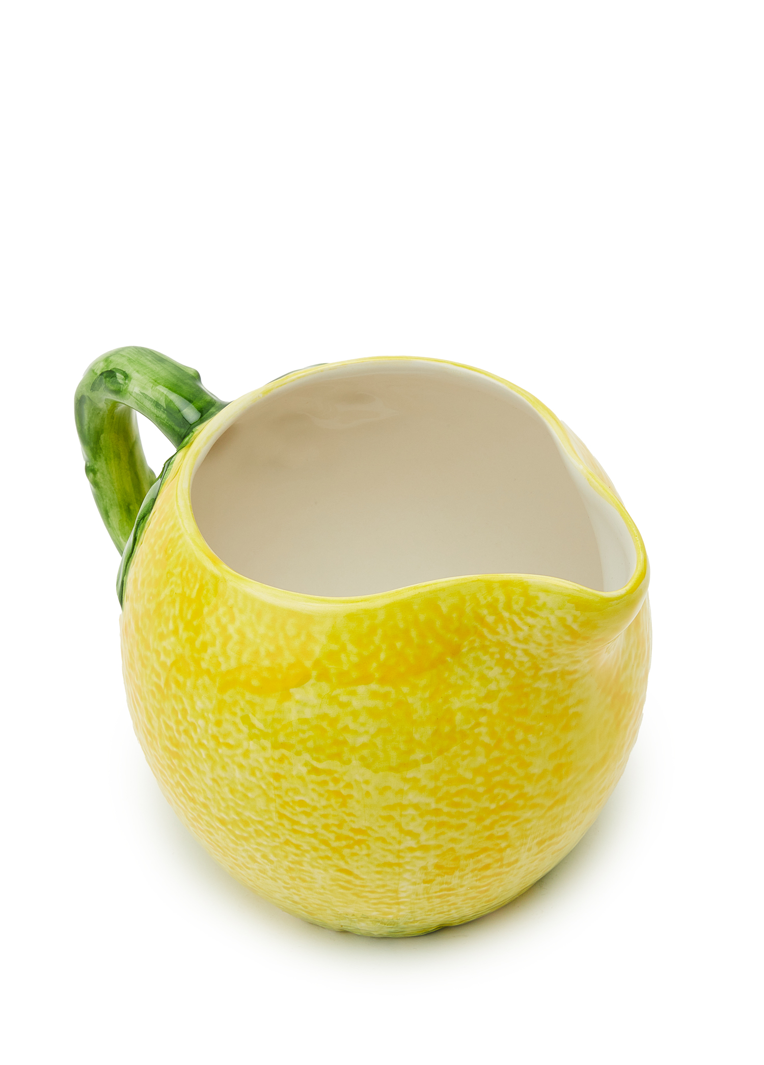 V.b.c La Ceramica - Limon Desenli Sürahi - Sarı