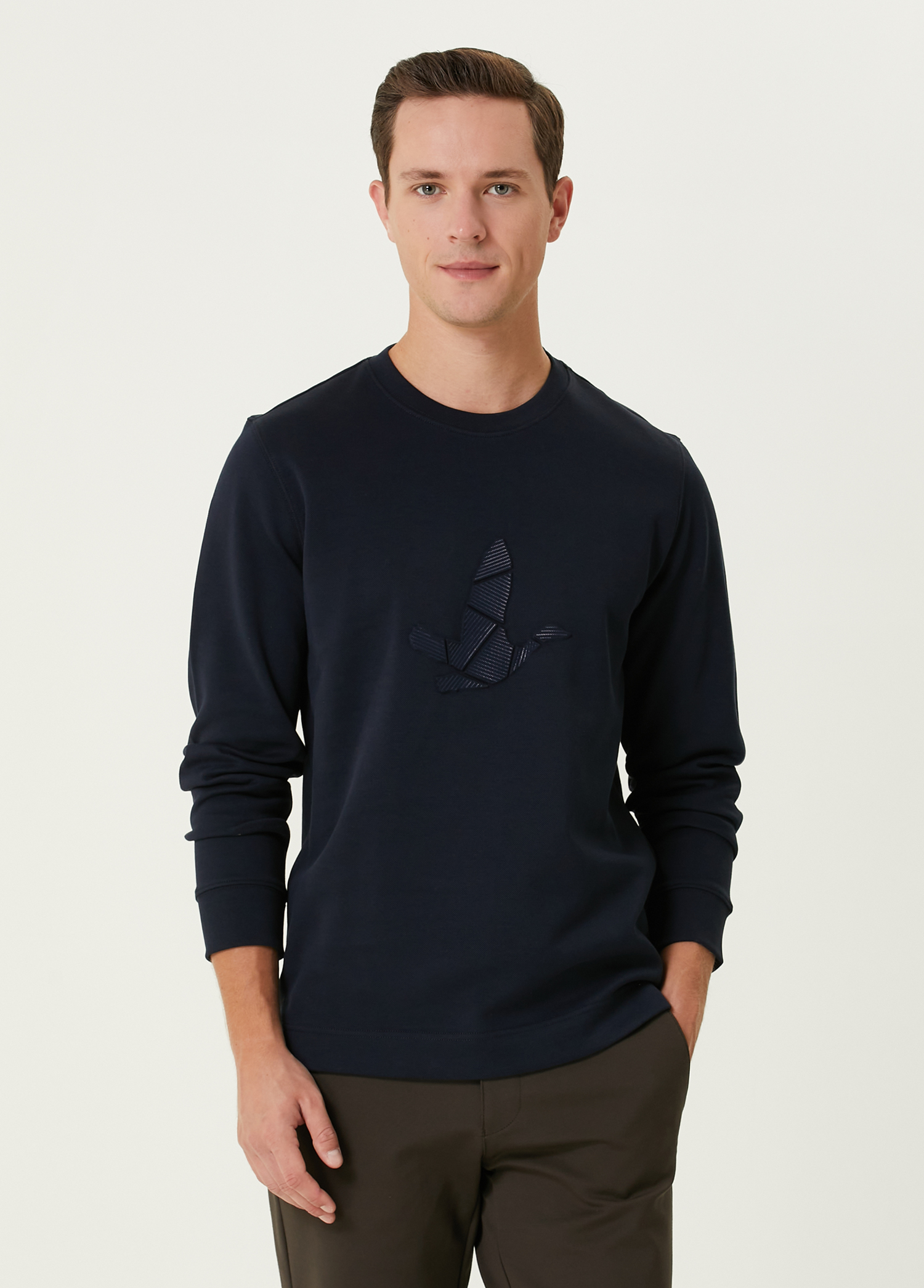 Lacivert Sweatshirt