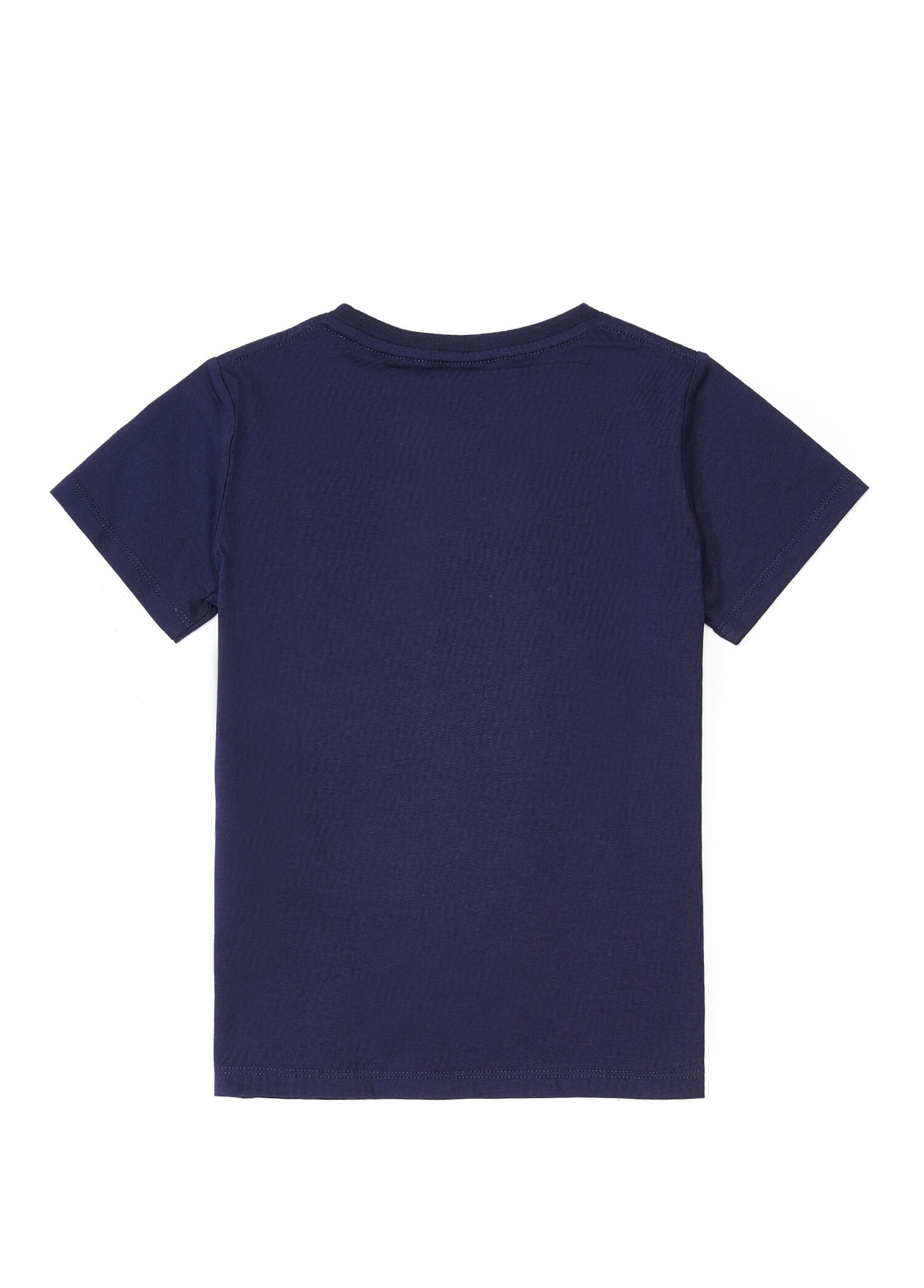 Gucci - Lacivert Logo Baskılı Erkek Çocuk T-shirt - Lacivert