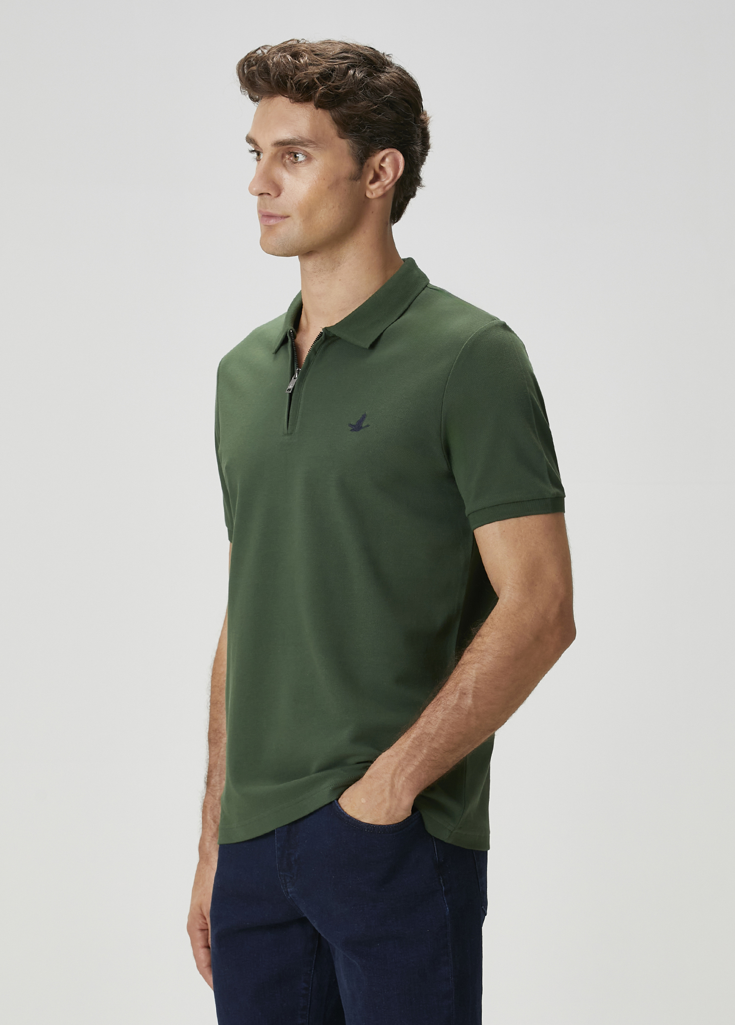 Yeşil Polo T-shirt_1