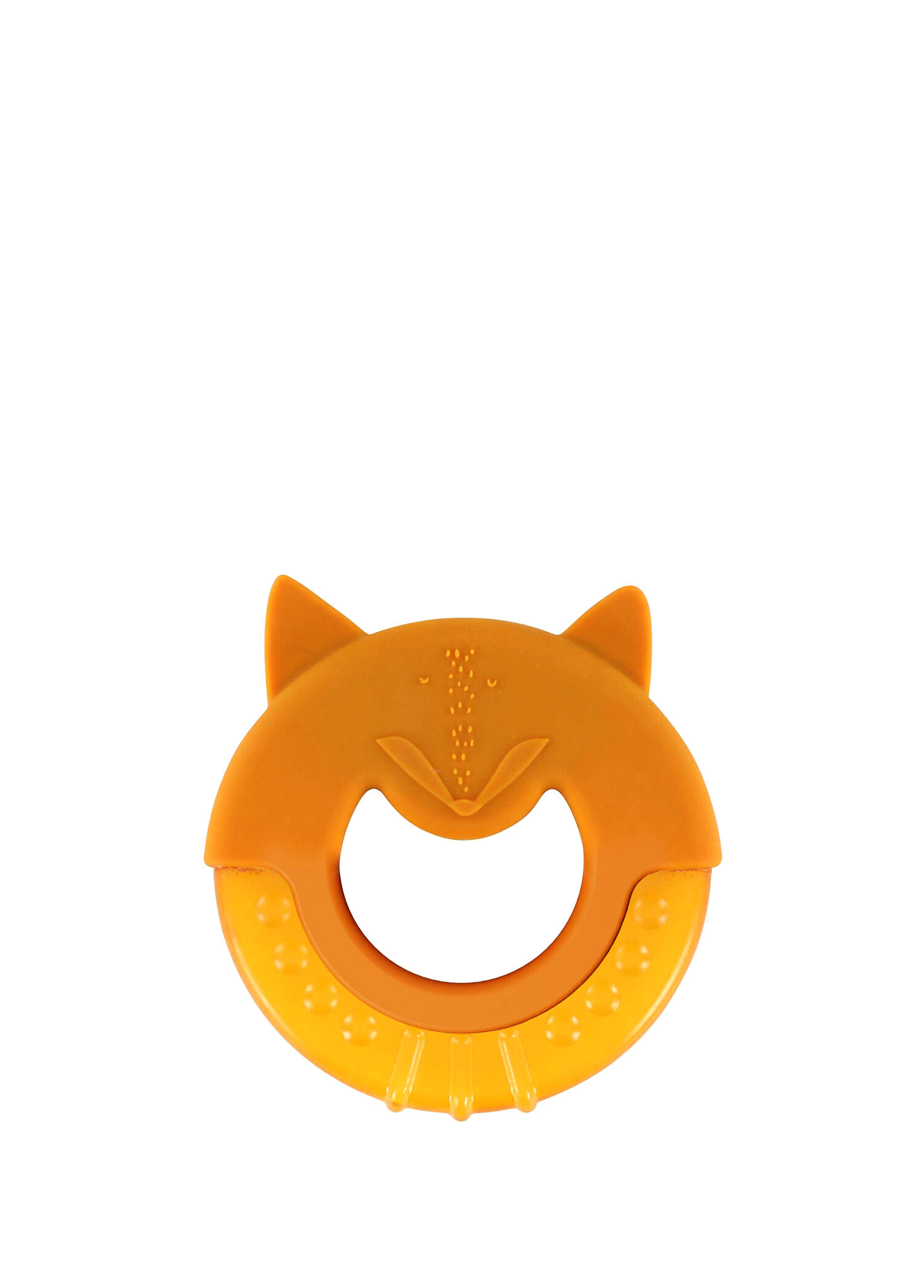Mr. Fox Turuncu Silikon Serinletici Diş Kaşıyıcı
