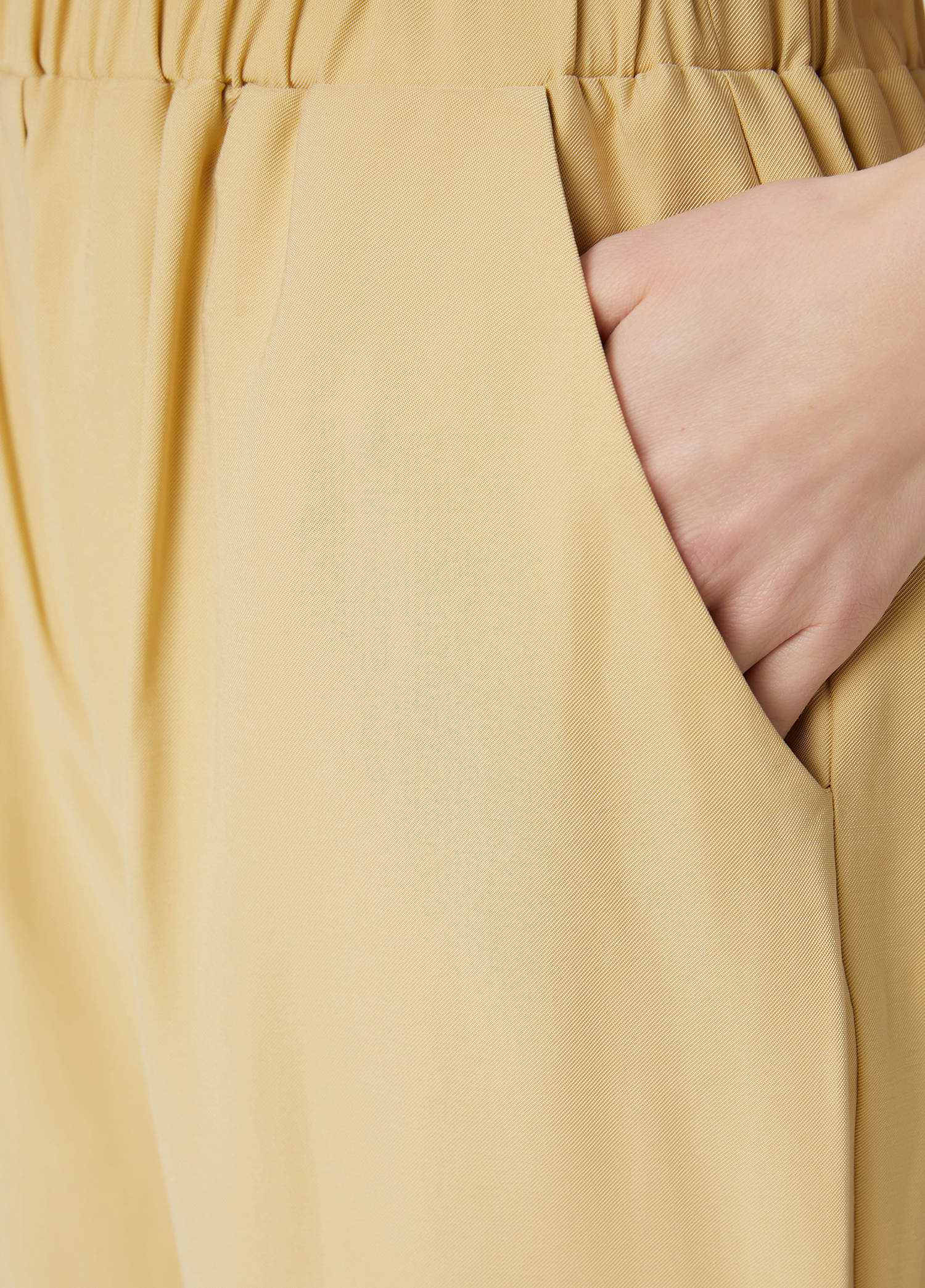 Krem Twill Pijama Pantolon_4