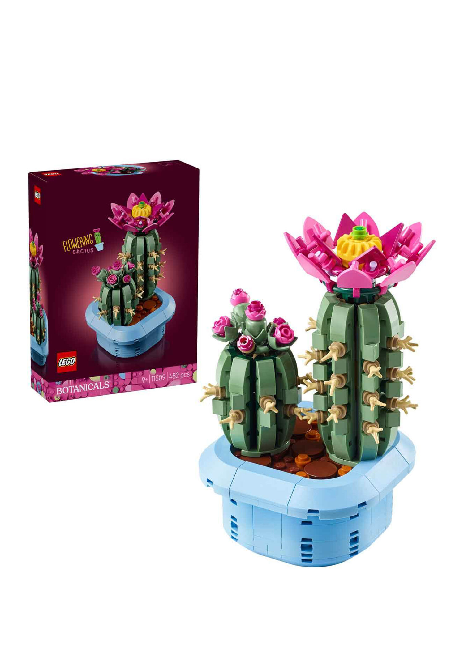 Botanicals Çiçekli Kaktüs 482 Parça 9+ Yaş Yapı Oyuncağı 11509