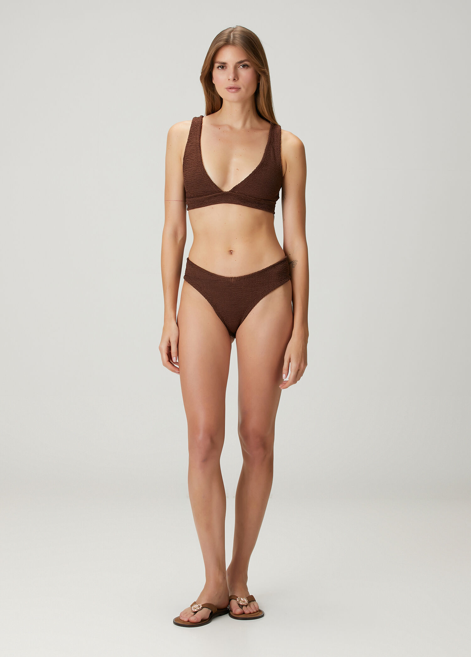Angel Kahverengi Bikini Takımı