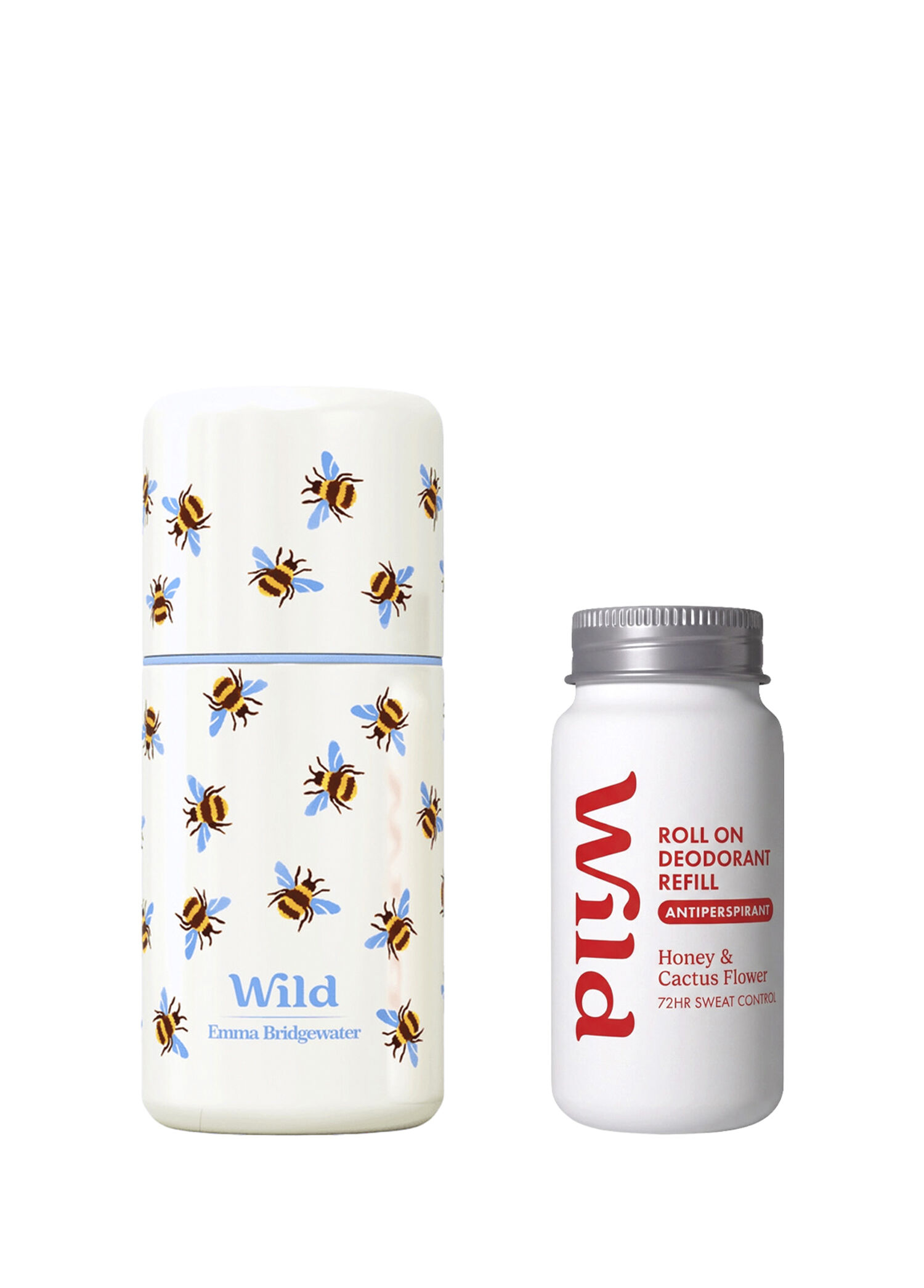 P Wild Antiperspirant Emma Bridgewater Bee Roll On Case Honeycactus Refill Womens Deodorant 50 Ml