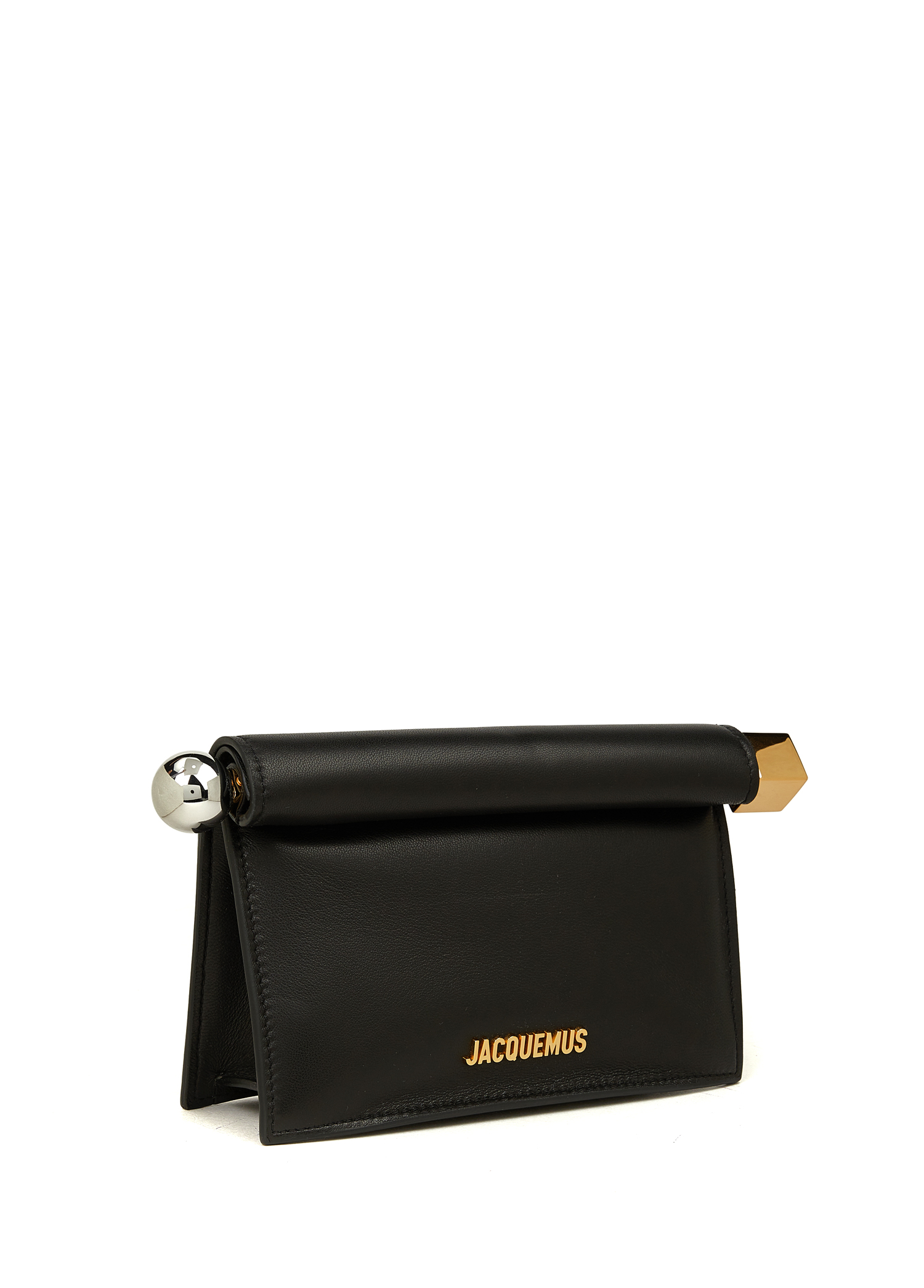 La Petite Black Womens Leather Bag