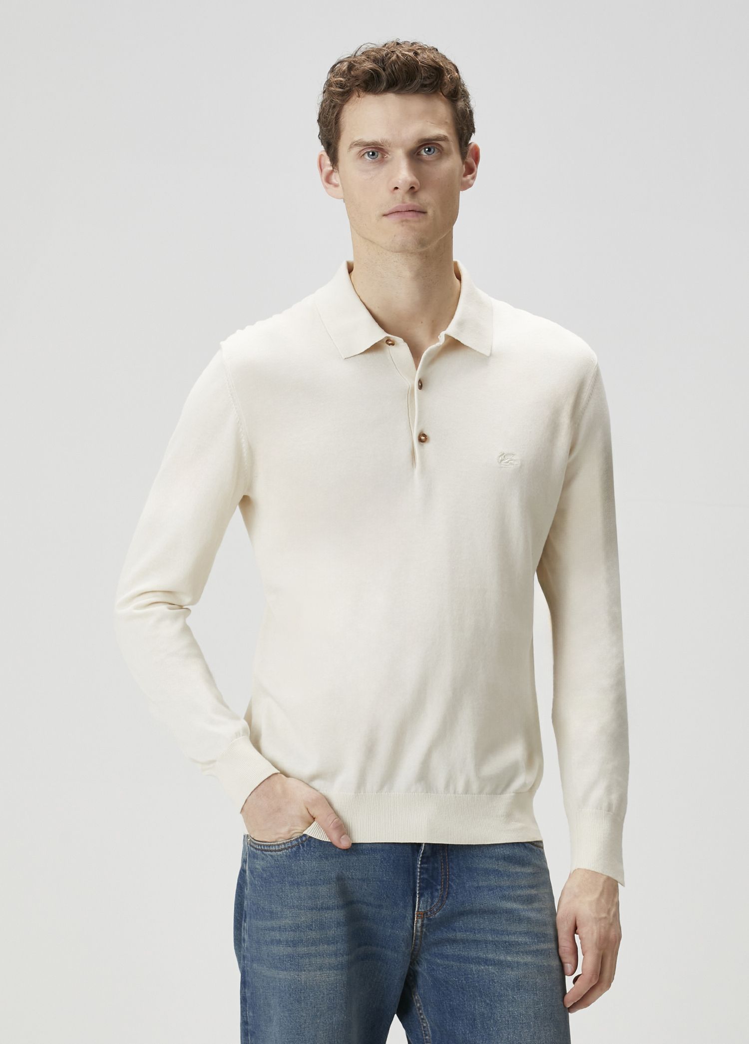 Etro Ekru Erkek Ekru Polo Yaka Triko 1899666 | Beymen