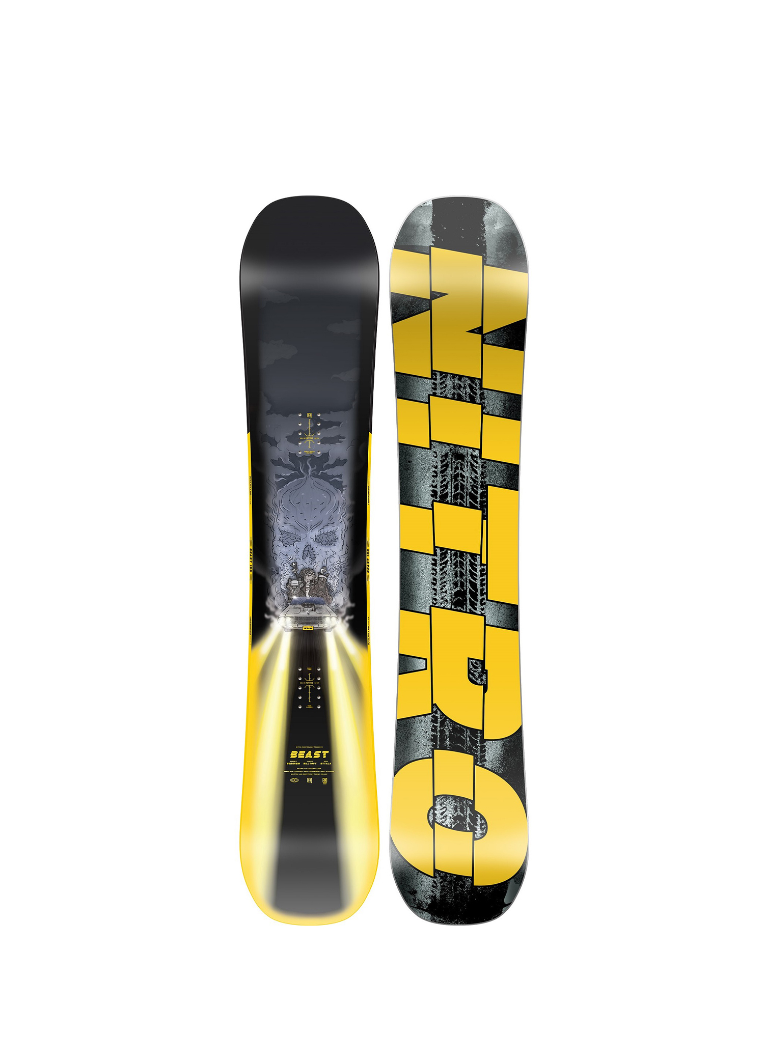 Beast Renkli Erkek Snowboard