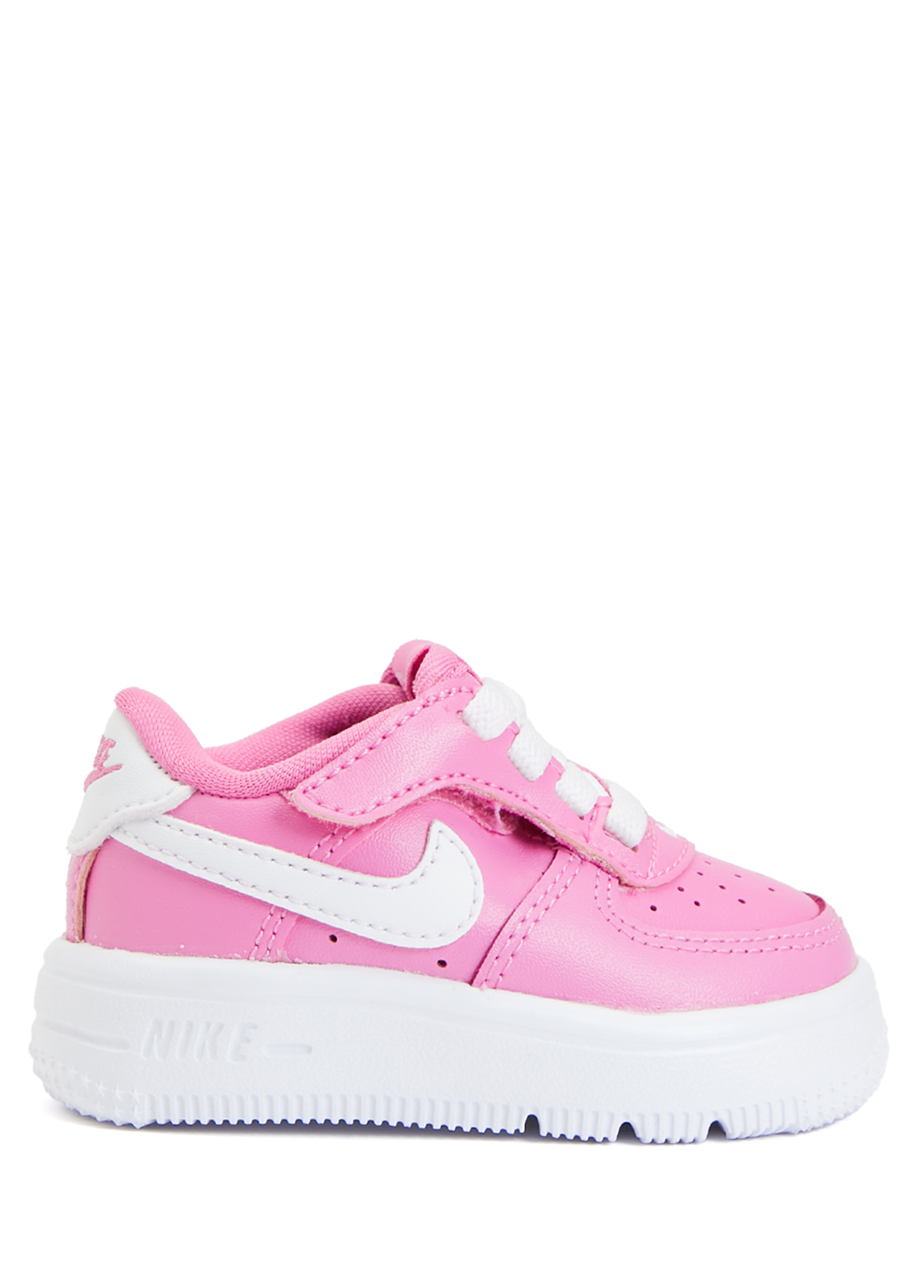 Force 1 Low EasyOn Pembe Bebek Deri Sneaker