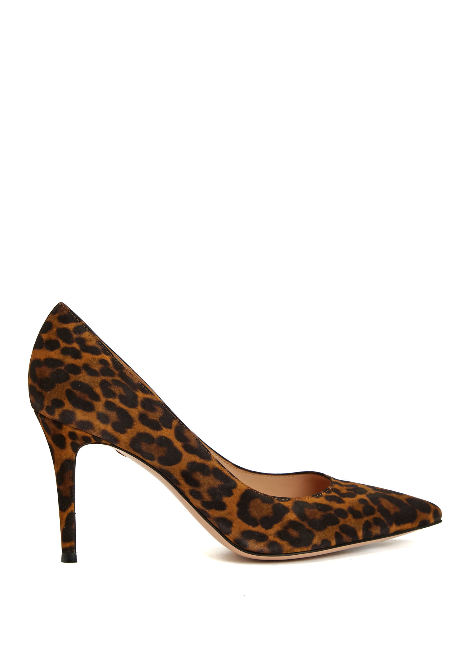 Leopar Süet Stiletto