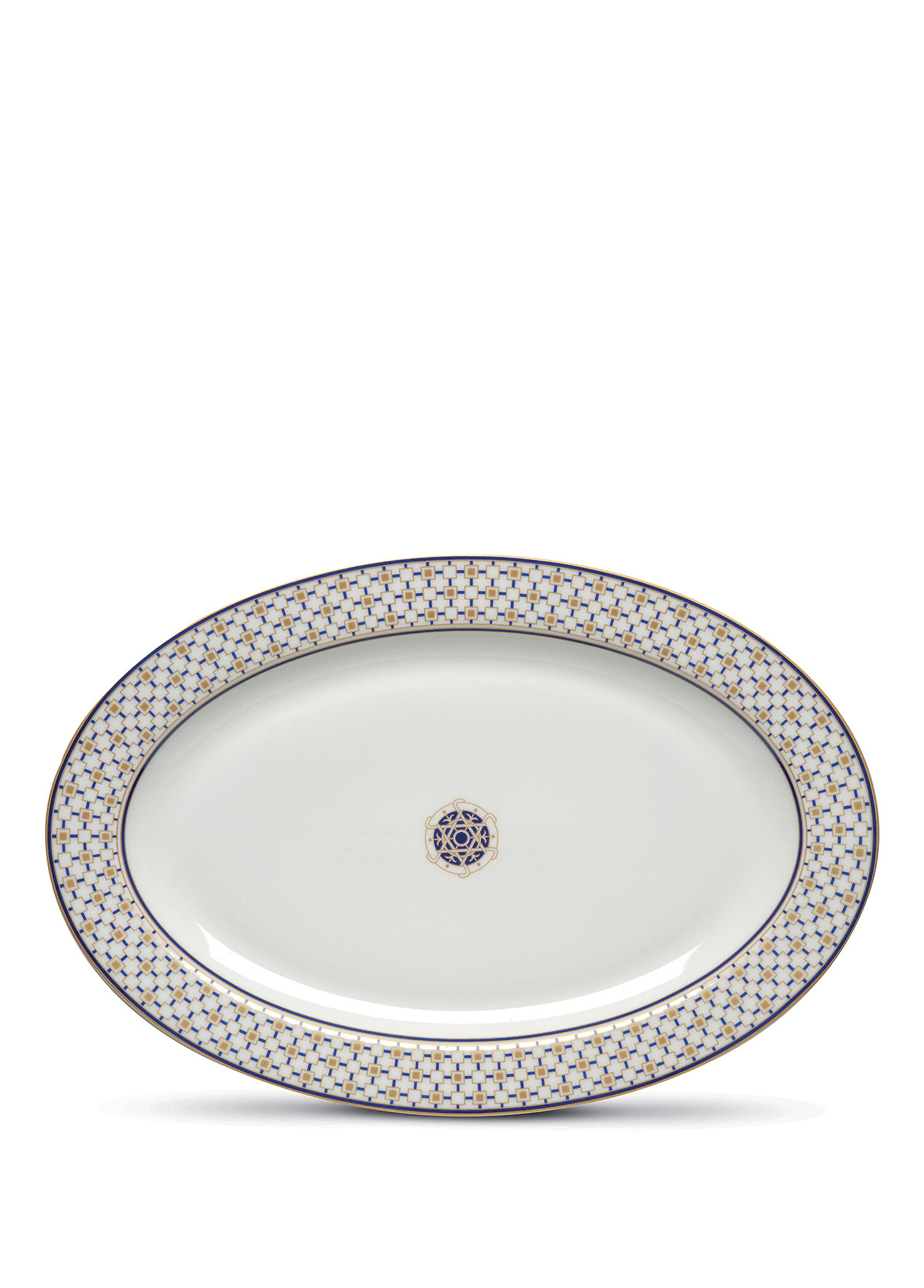 Charles Porselen Oval Sunumluk