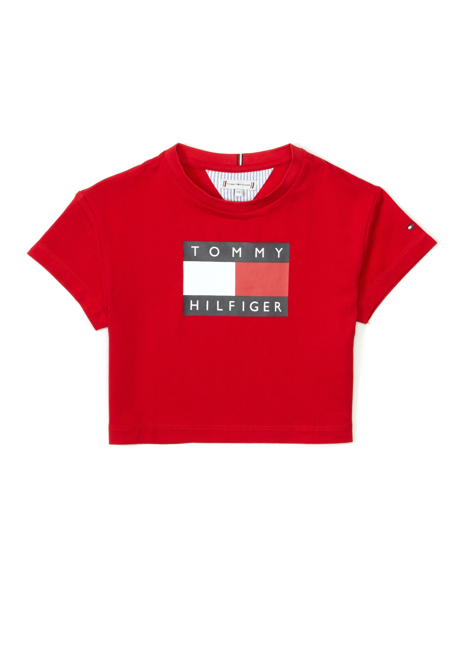 Heritage Kırmızı Kız Çocuk Cropped T-shirt