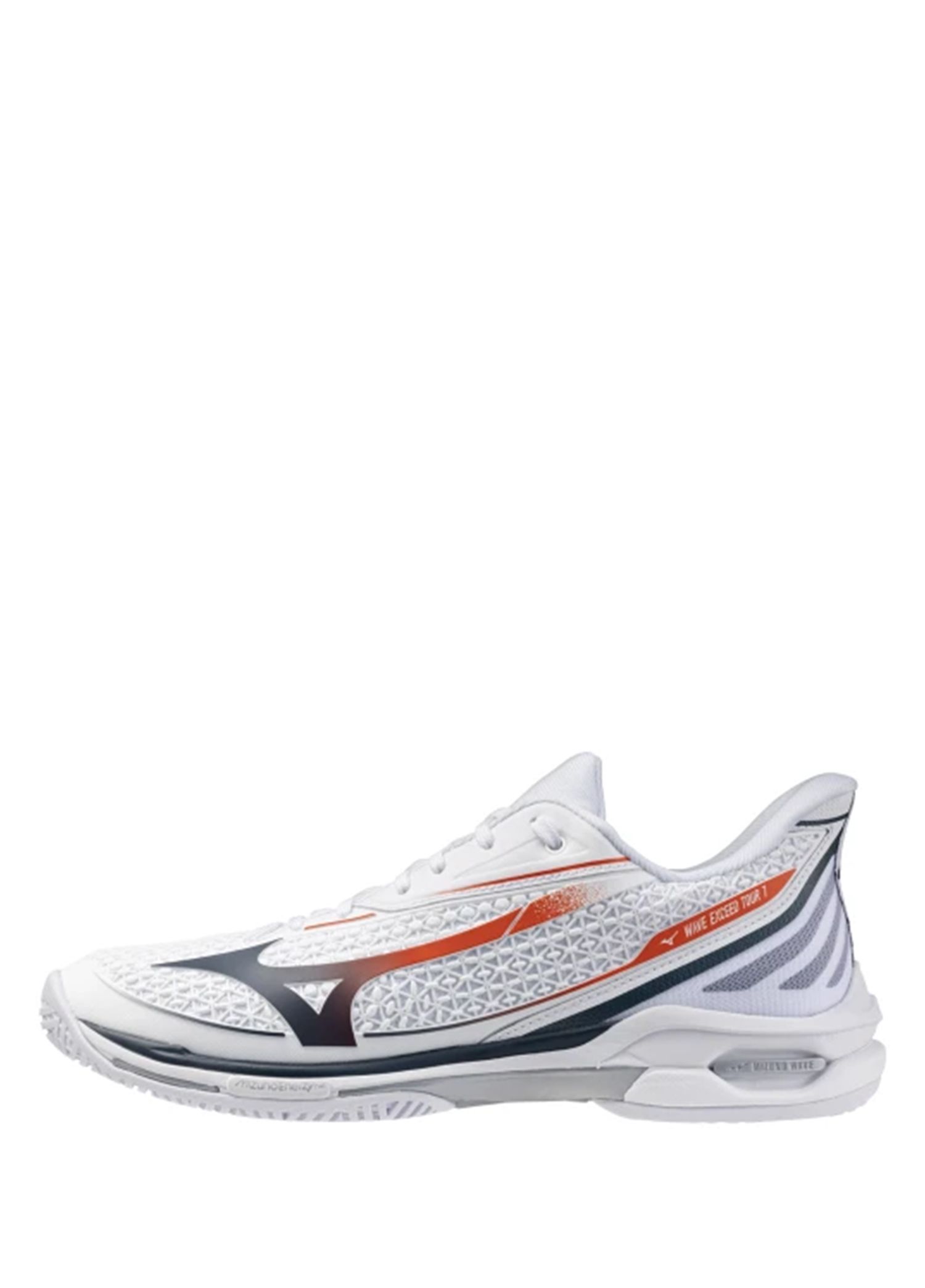 Mizuno Beyaz Erkek Wave Exceed Tour 7 AC Beyaz Lacivert Erkek