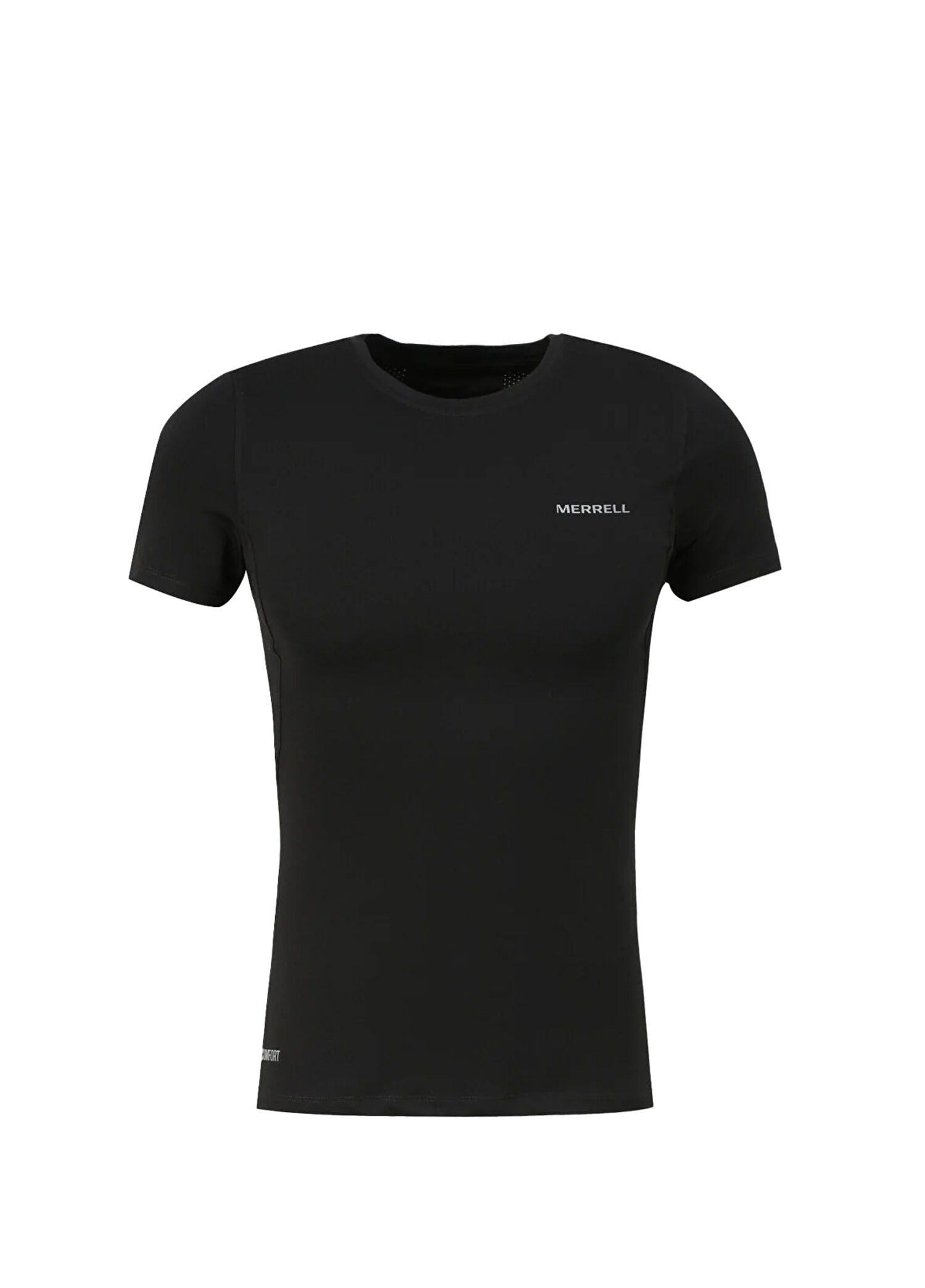 Tint Siyah Kısa Kollu Kadın Spor T-shirt