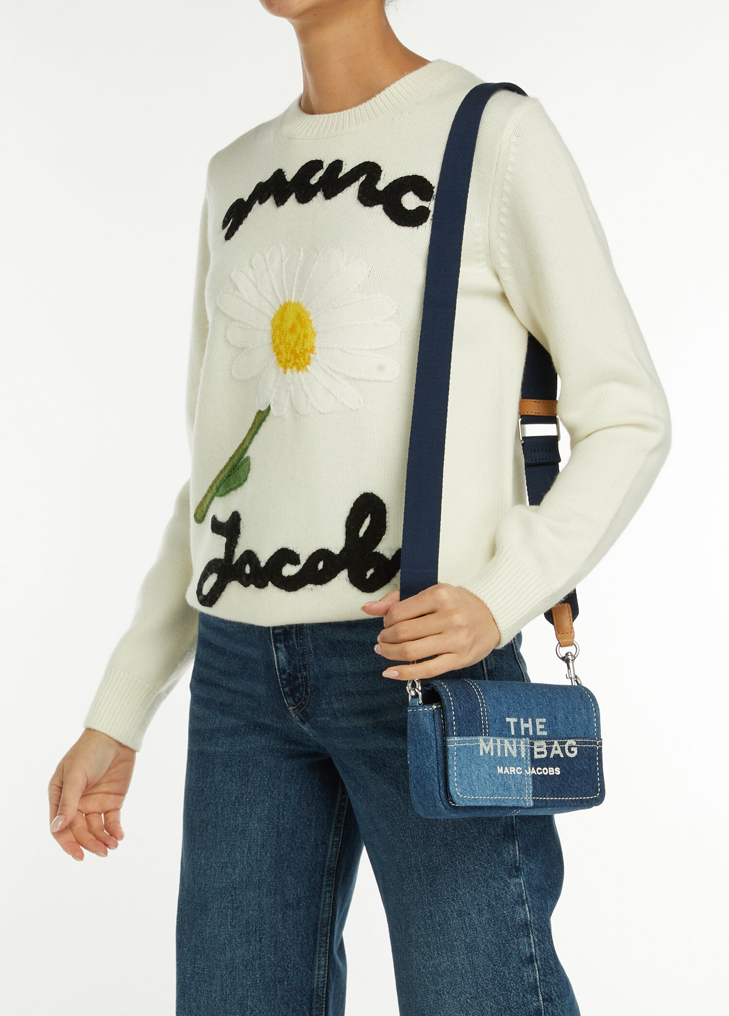 バッグ JESSA MAE ALFECHE   JEANS Marc Jacobs - Mavi Kadın Denim Çanta - Mavi