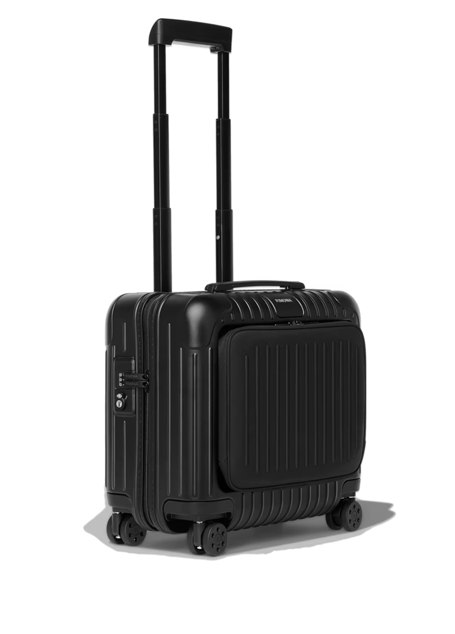 RIMOWA ESSENTIAL SLEEVEコンパクト　黒 スーツケース RIMOWA Siyah Erkek Essential Sleeve Compact Mat Siyah Bavul