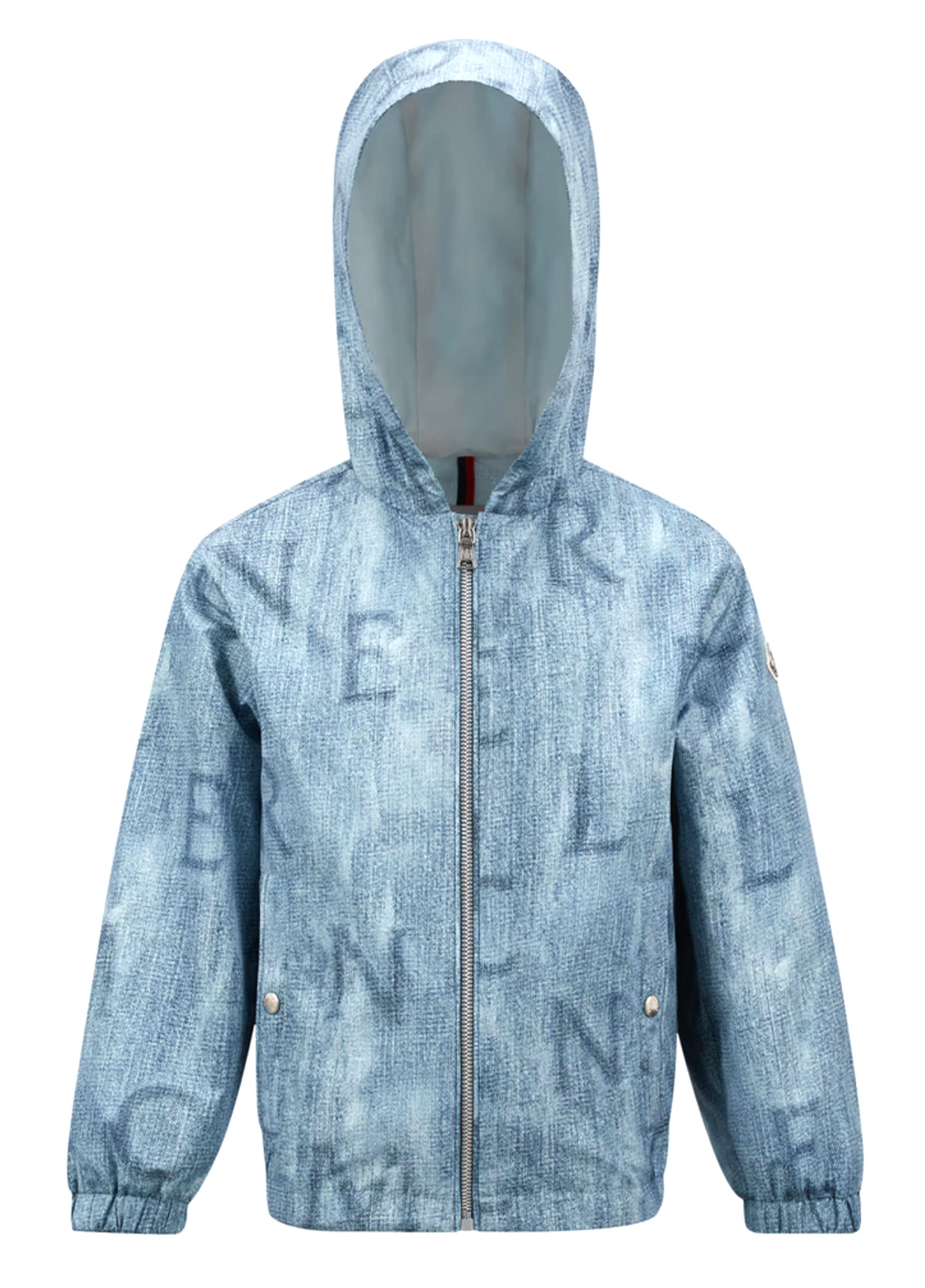 Mavi Kapüşonlu Erkek Çocuk Denim Ceket