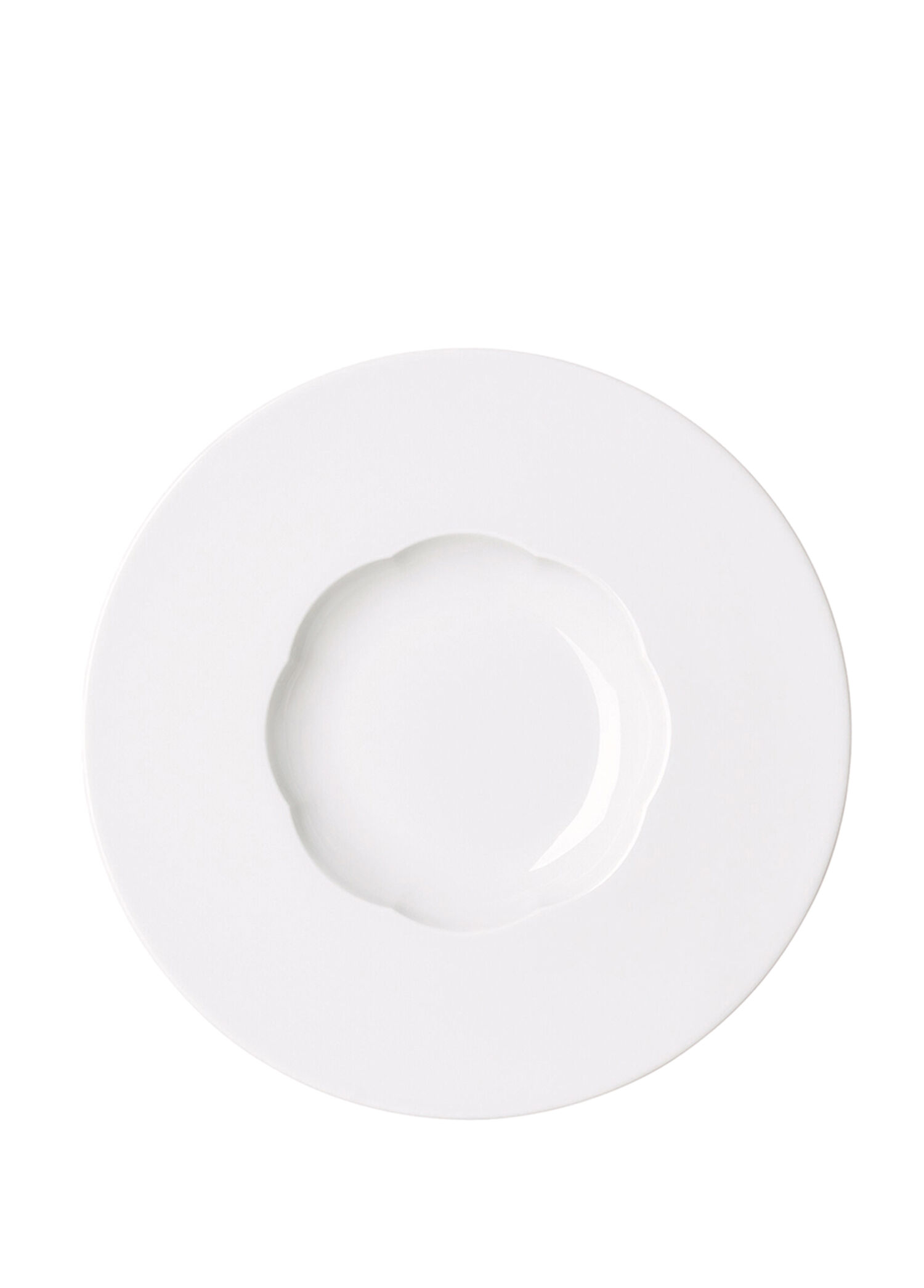 Sonetto Bianco Porselen Çukur Tabak 22 cm