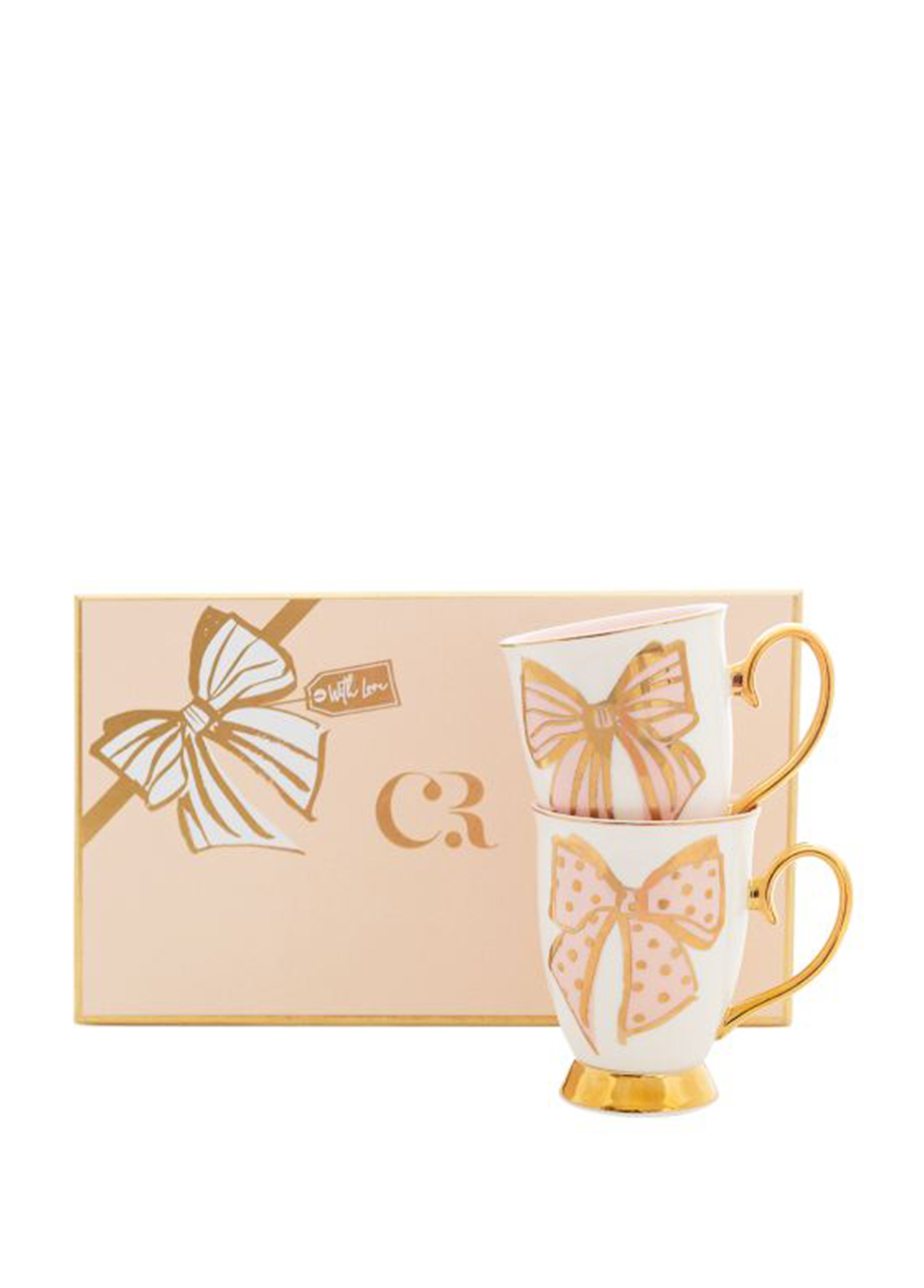 French Bow 2'li Mug Seti