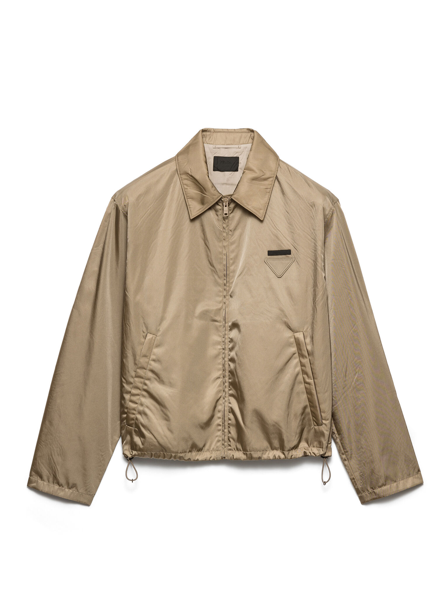 Fermuarlı Re-Nylon Erkek Mont