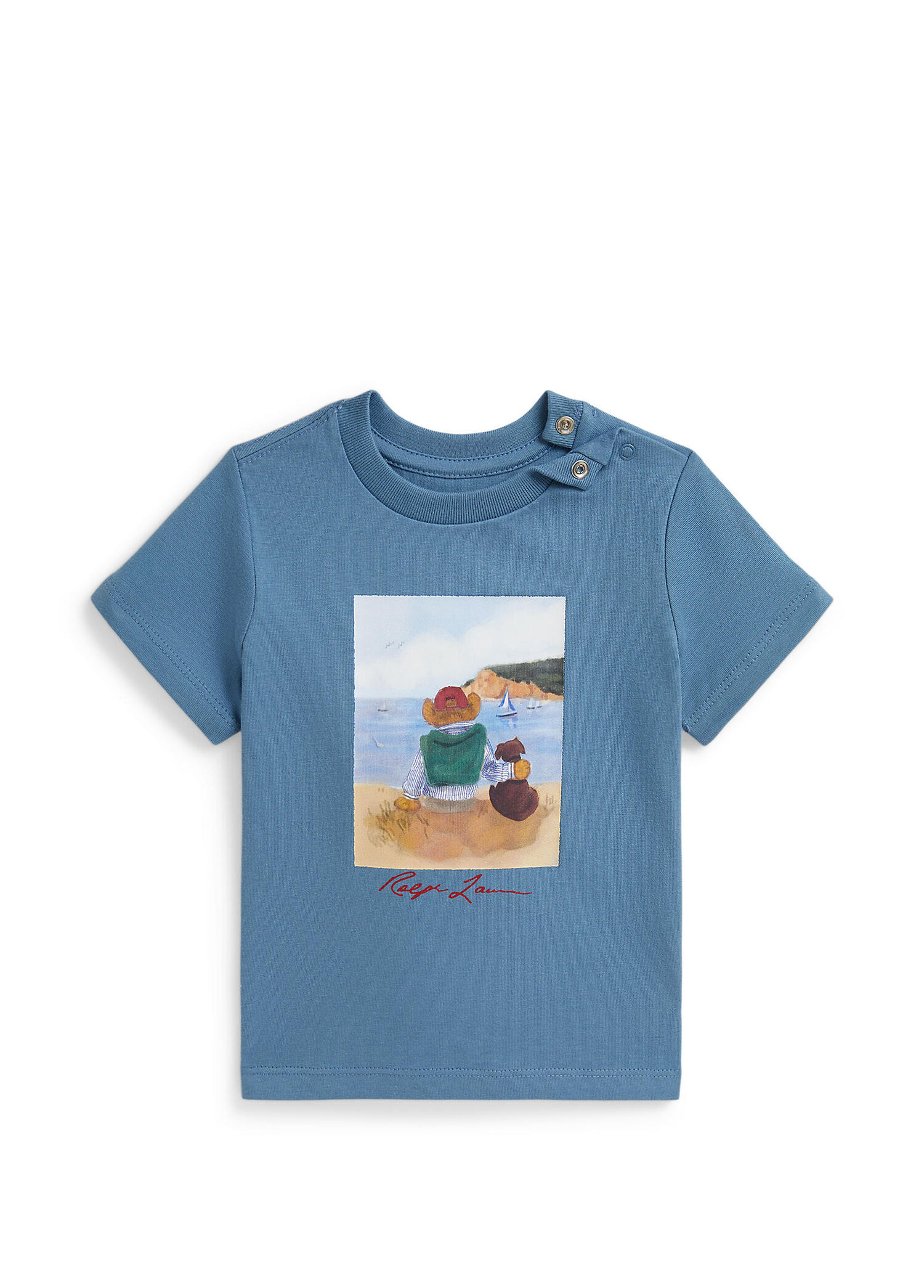 Mavi Erkek Bebek T-shirt