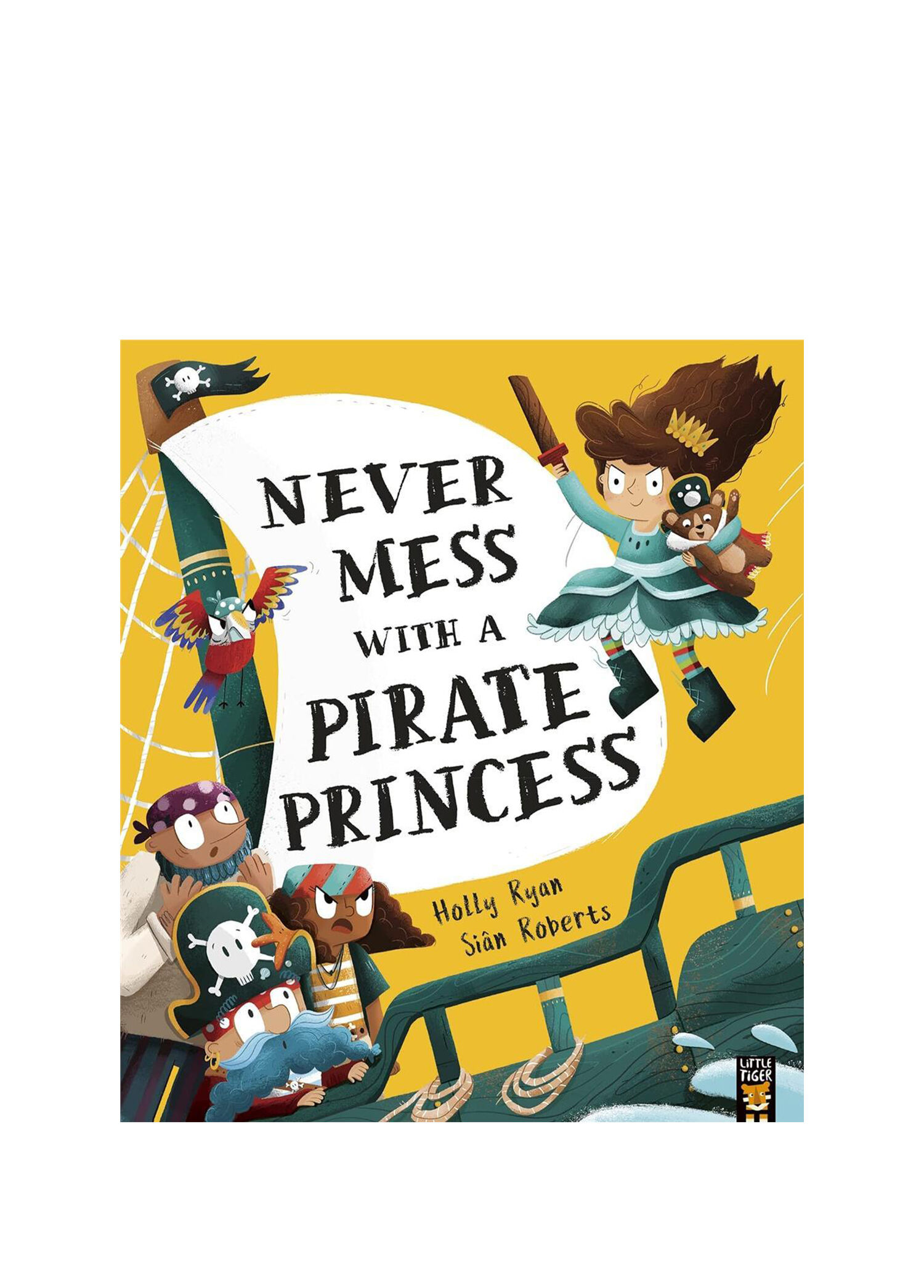 Never Mess With a Pirate Princess Çocuk Yabancı Dil Kitabı