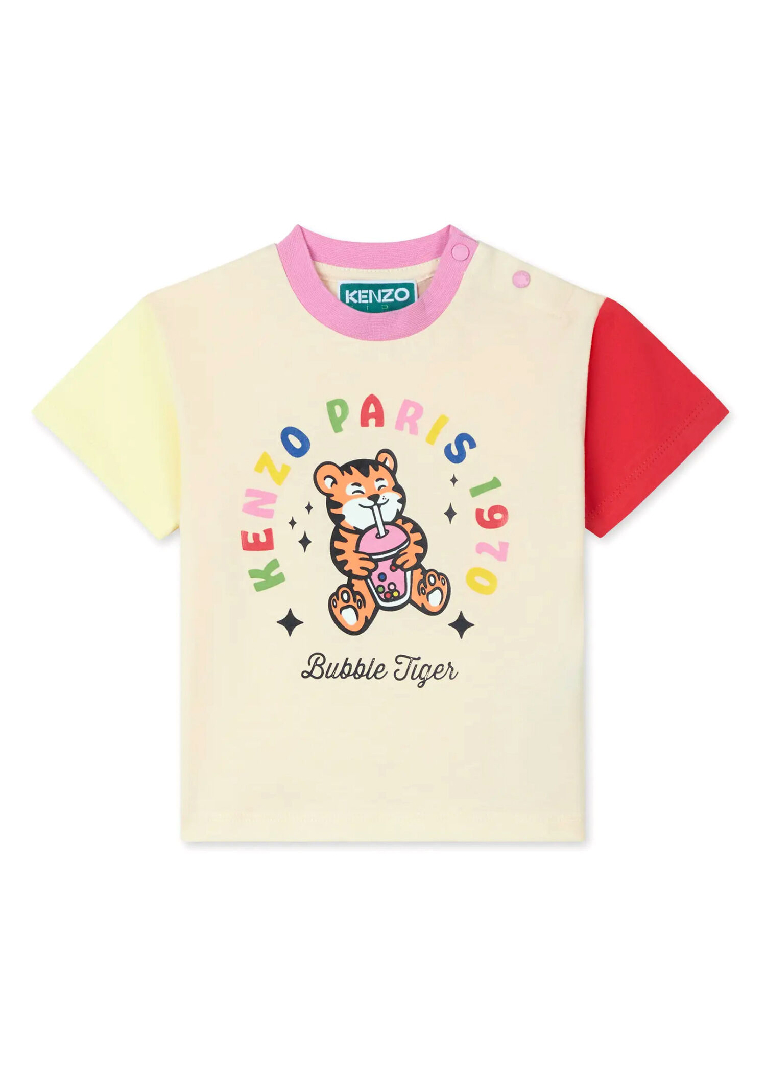 Kum Colorblocked Kız Çocuk T-shirt