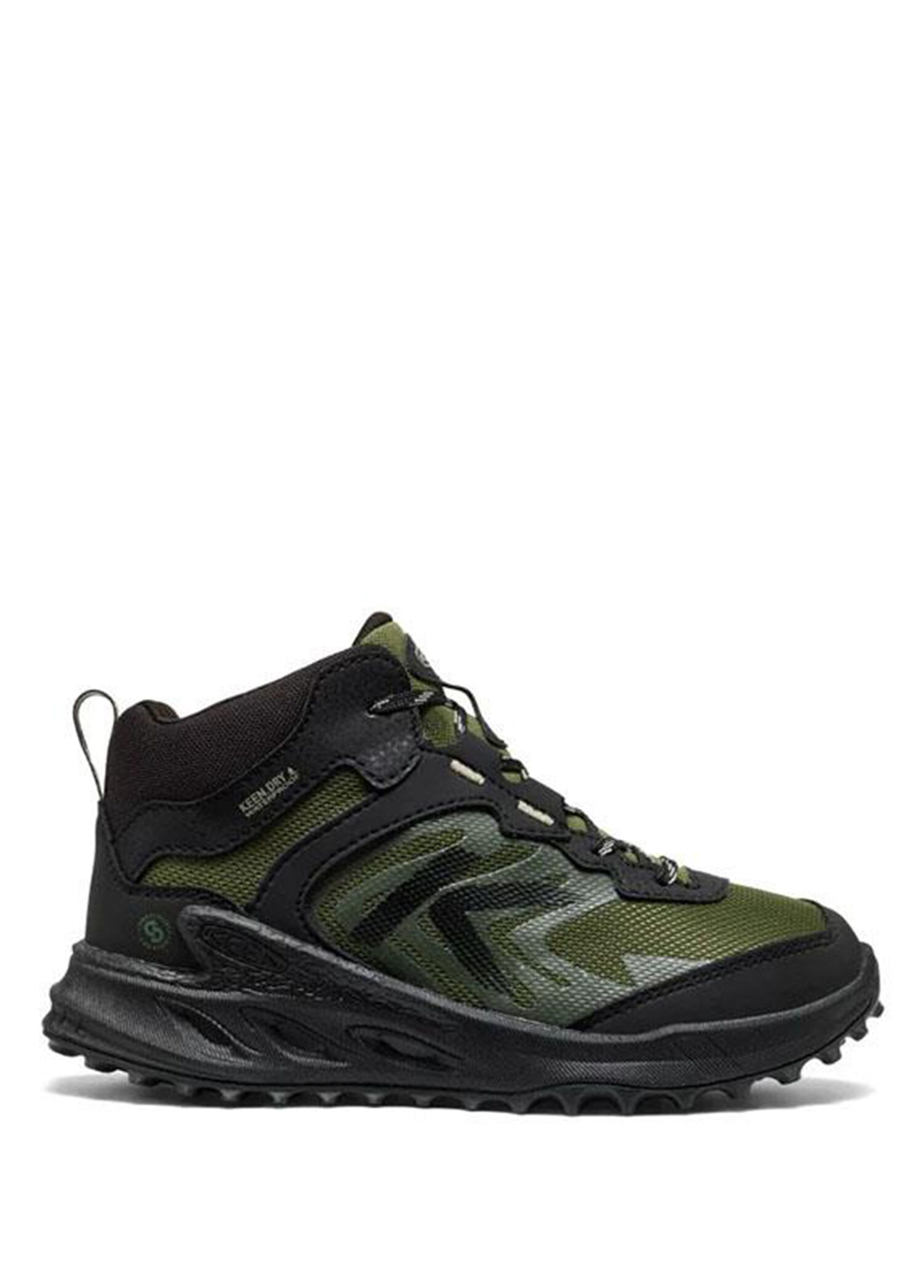 Zionic Black Bronze Green Su Geçirmez Unisex Çocuk Yürüyüş Botu