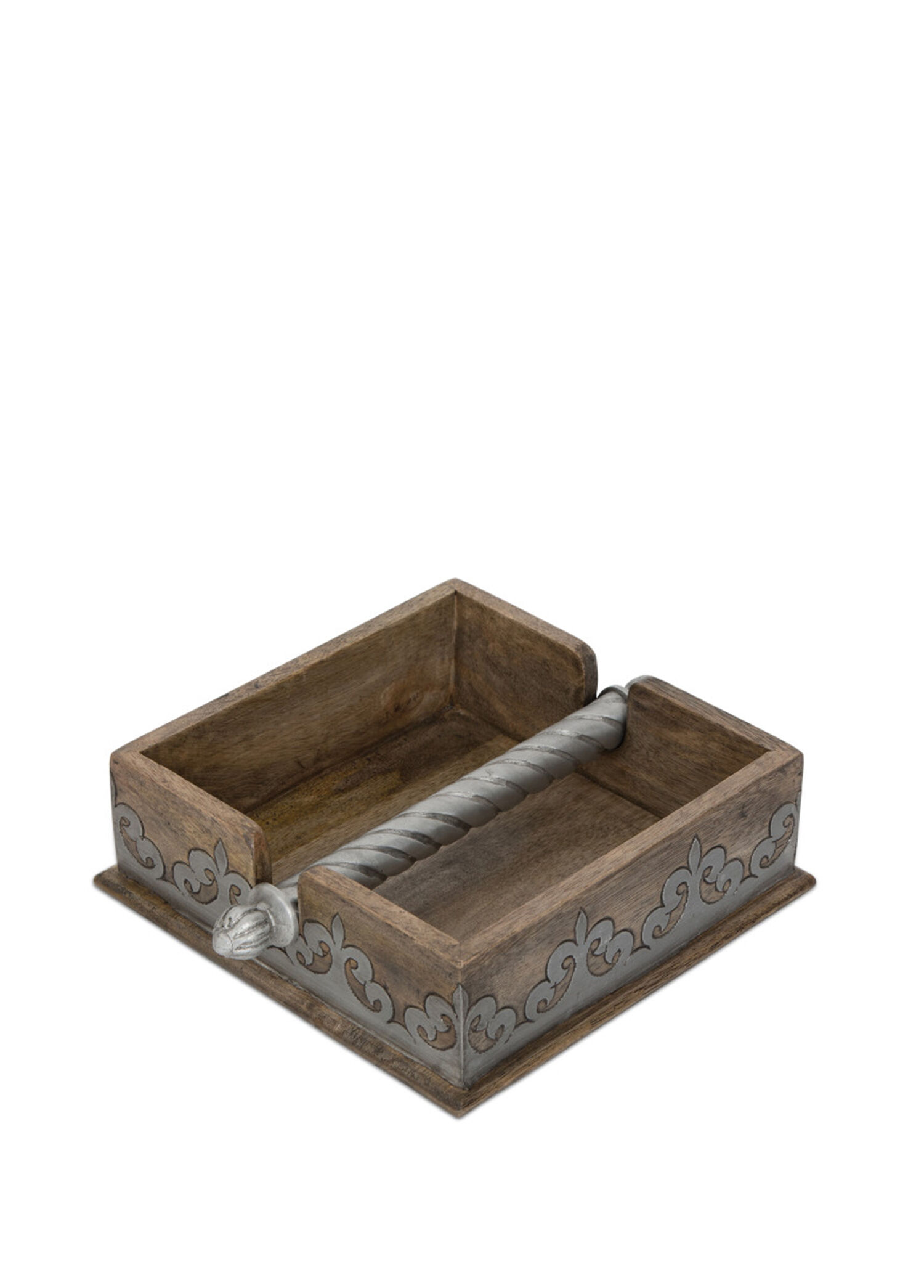 Wood Napkin Metal Peçetelik