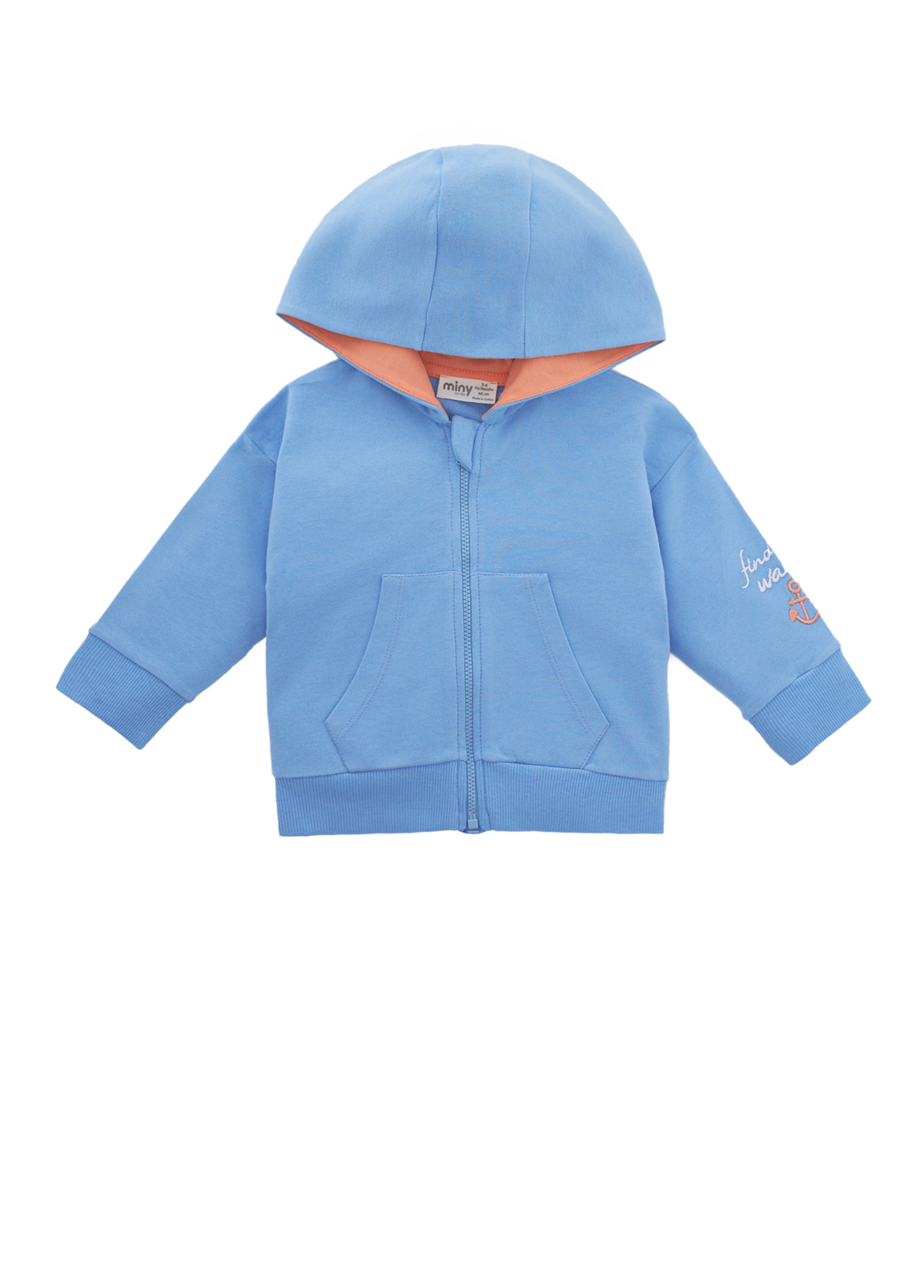 Mavi Erkek Bebek Sweatshirt