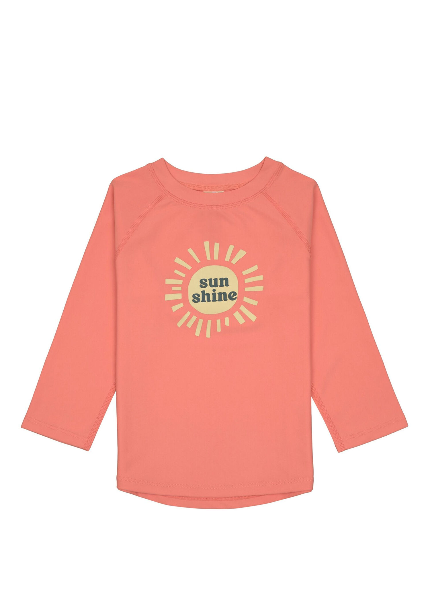 Sunshine UV Korumalı Coral Uzun Kollu Kız Çocuk T-Shirt Mayo