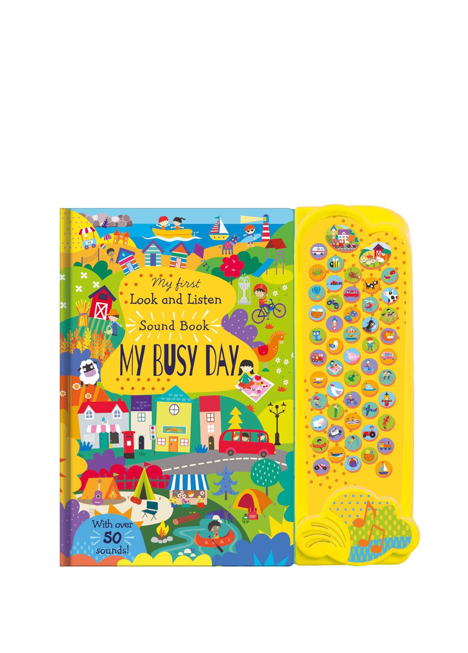 My Busy Day My First Look & Find Sound Book Yabancı Dil Sesli Çocuk Kitabı