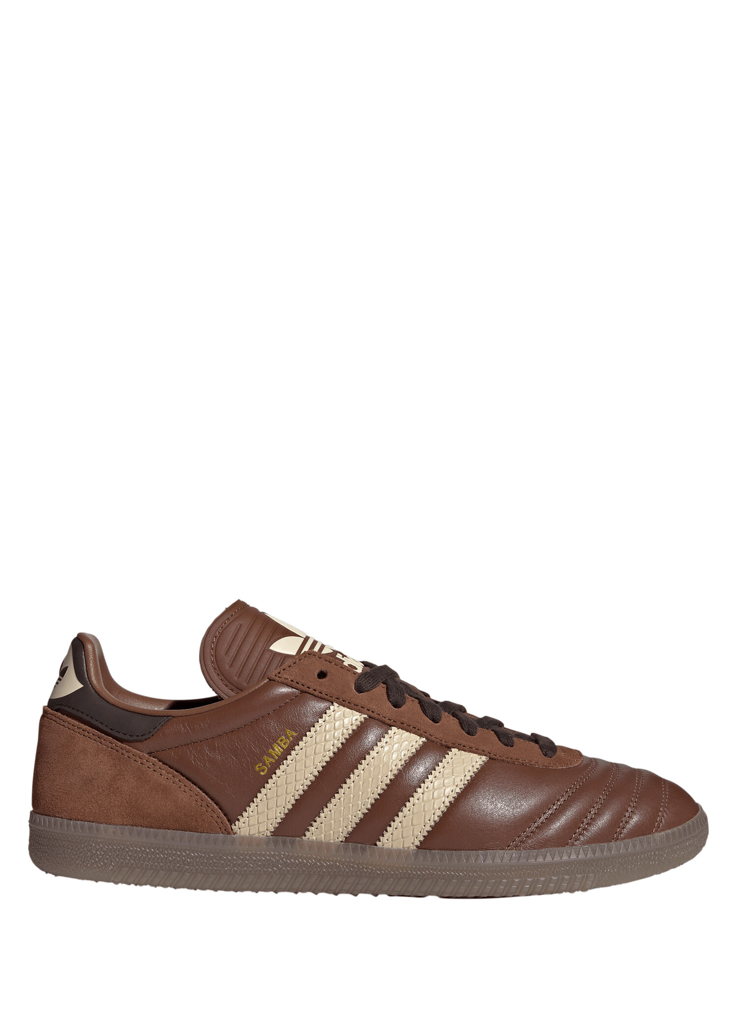 Adidas - Samba JP Kahverengi Erkek Deri Sneaker - Kahverengi