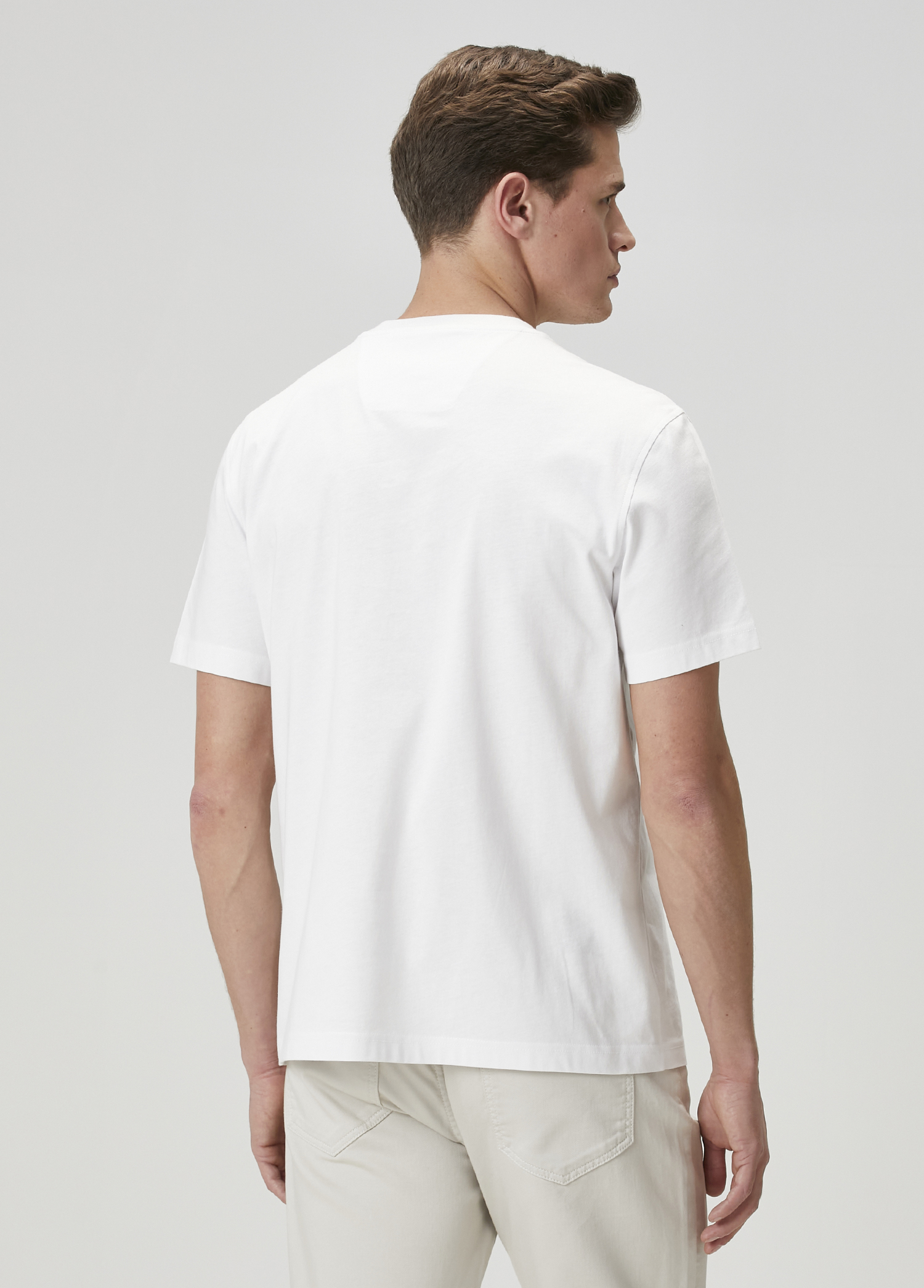 Beyaz Baskılı T-shirt_4