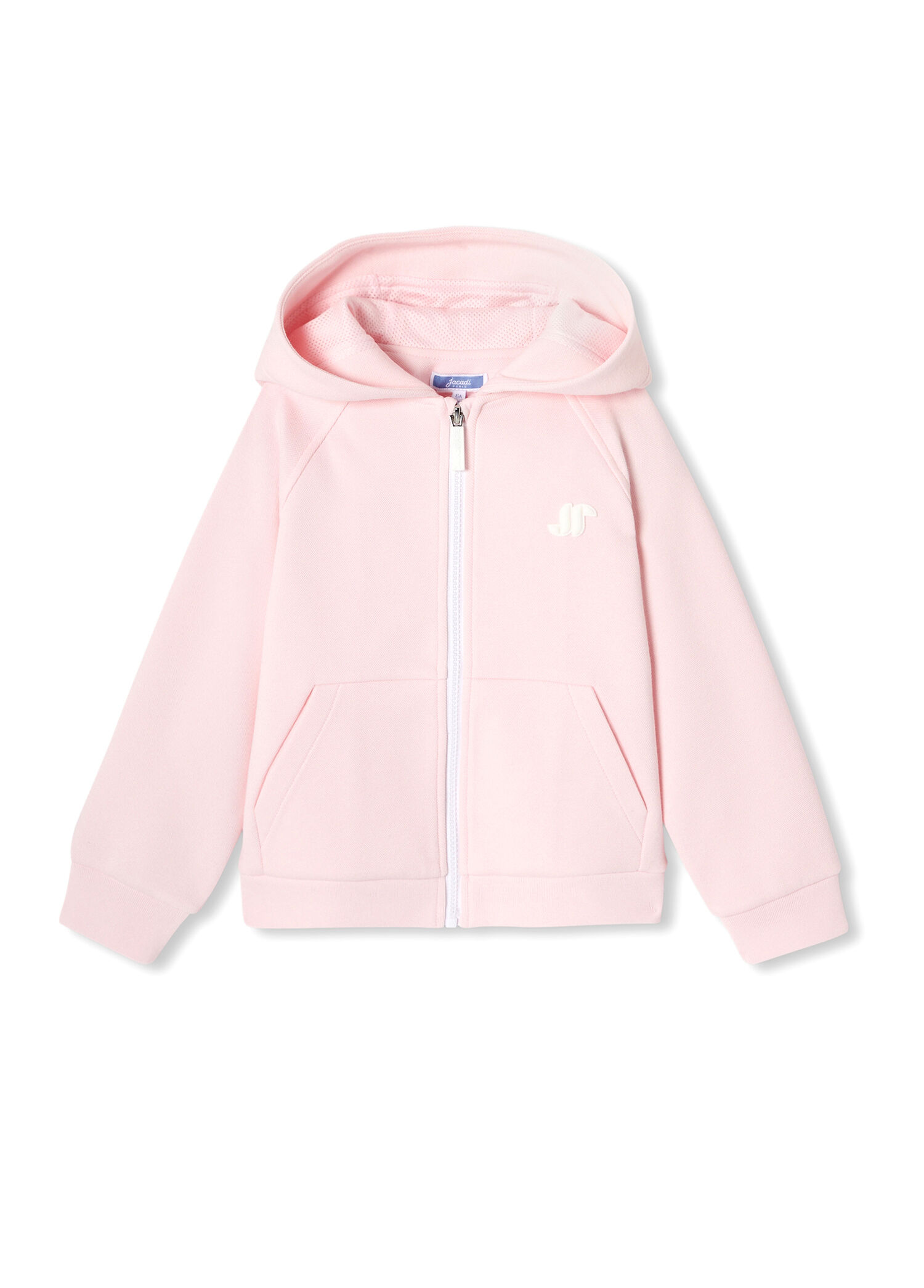 Pembe Fermuarlı Pike Kız Çocuk Sweatshirt