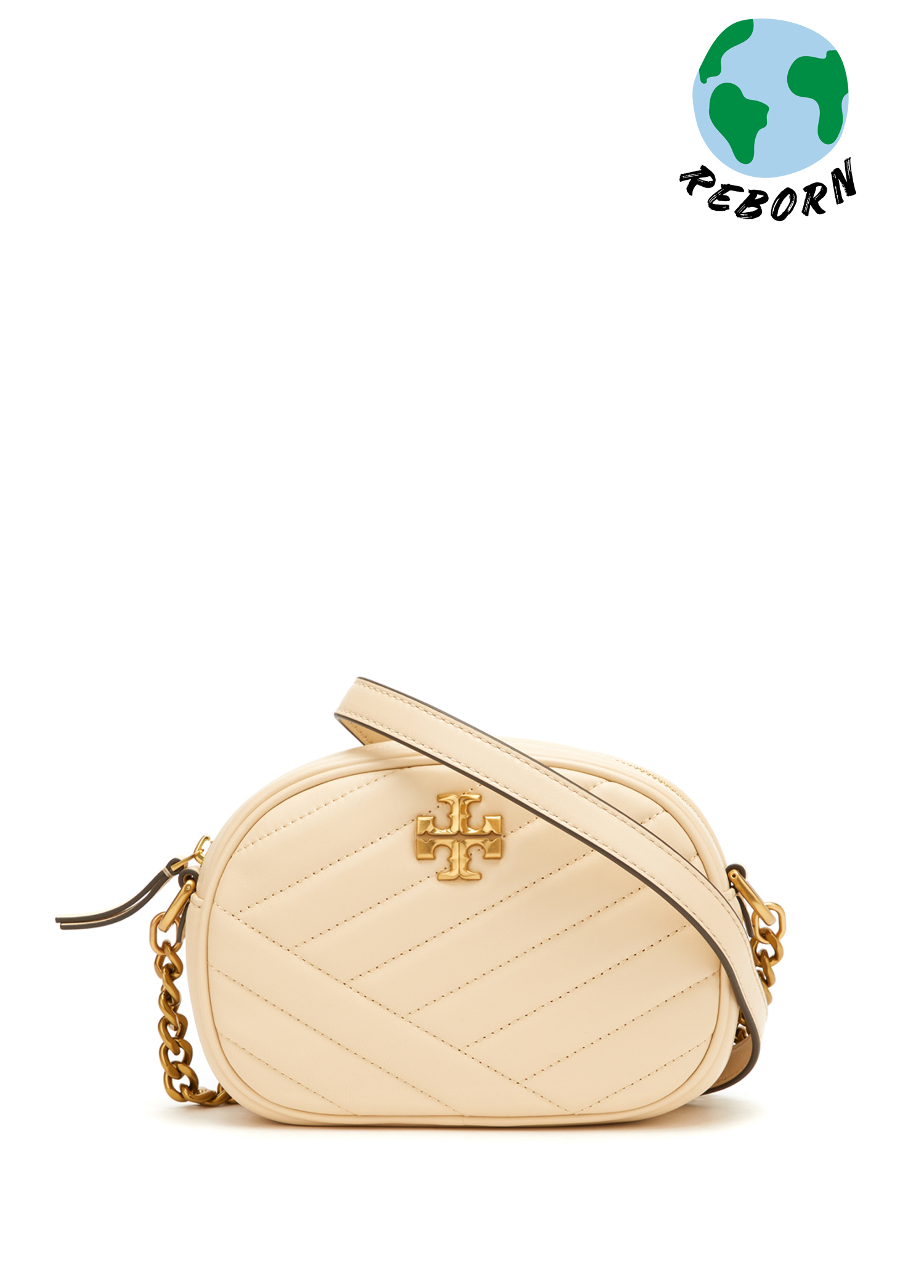 Beymen Reborn Tory Burch Krem Omuz Çantası