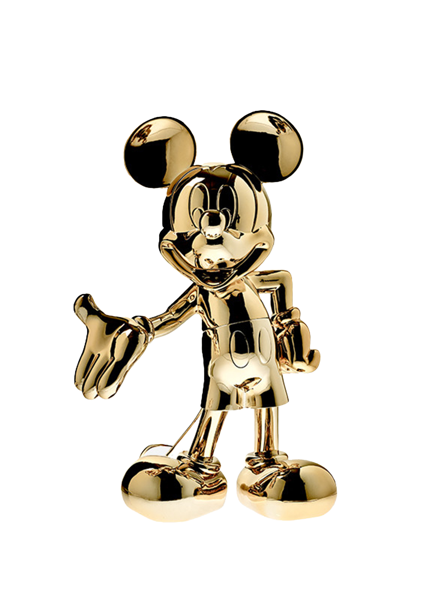 Mickey Welcome Gold 30 cm Heykel