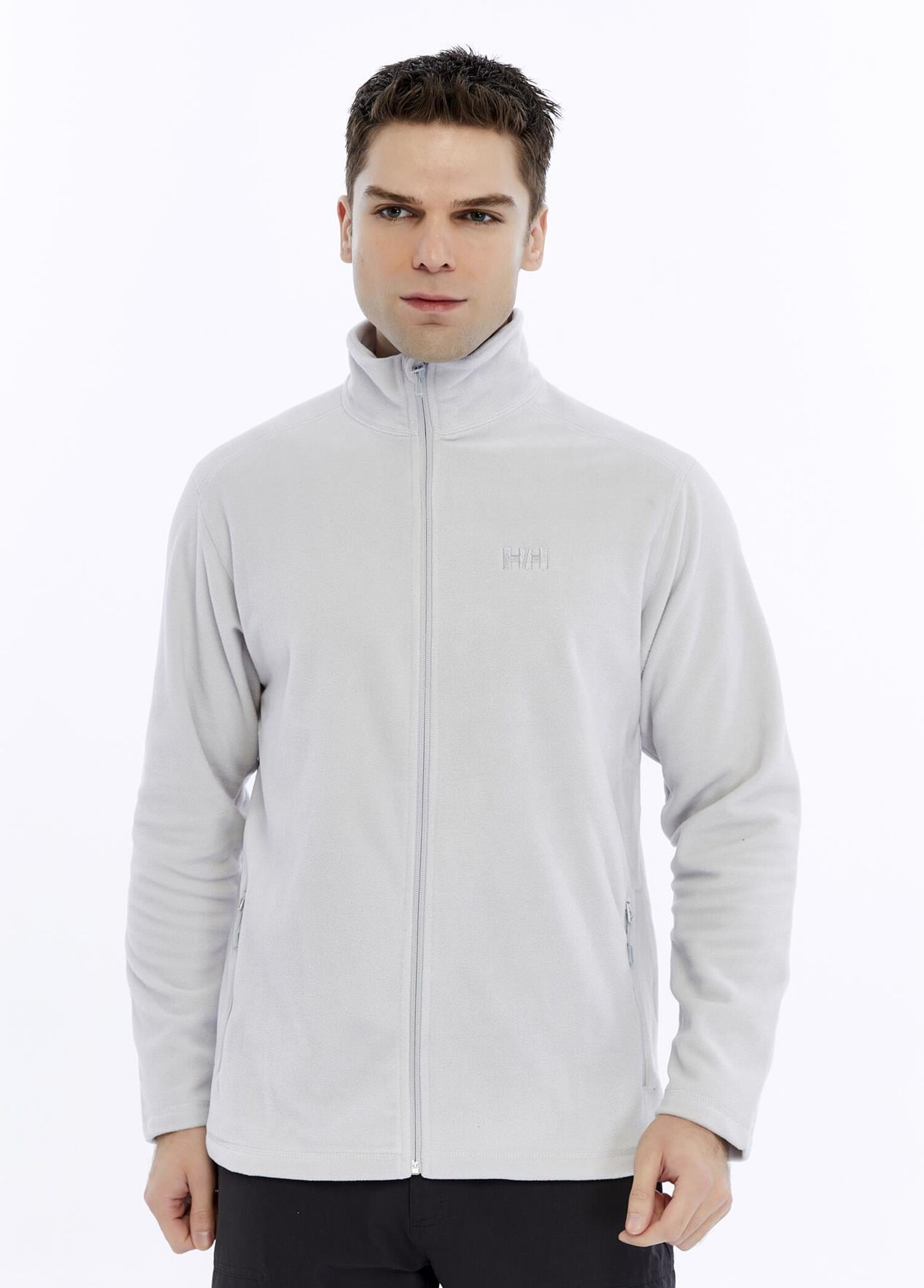 Grey Fog Fermuarlı Erkek Polar Ceket