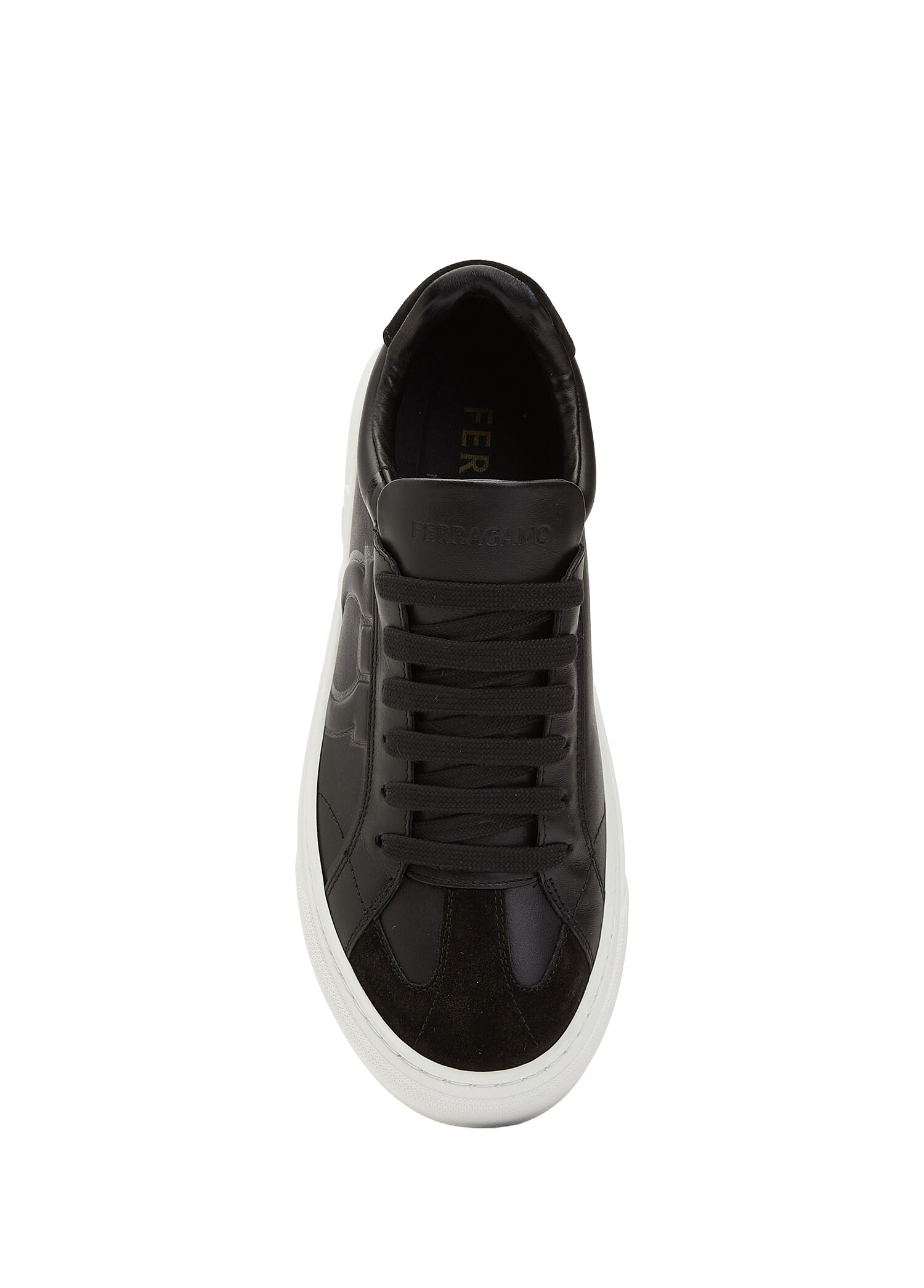 Ferragamo Siyah Erkek Siyah Erkek Deri Sneaker 1927962 | Beymen