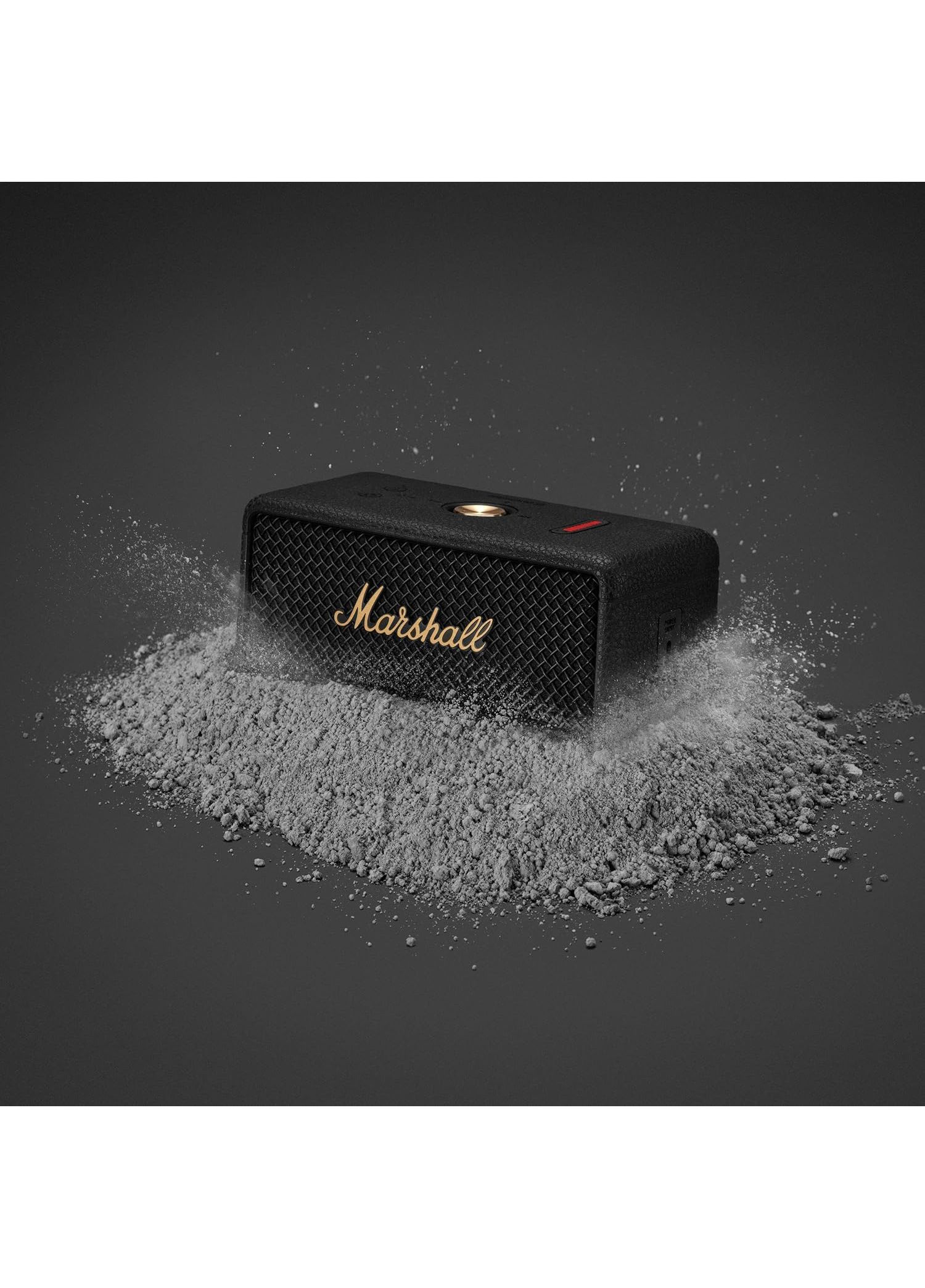 Marshall - Emberton III Black & Brass 2x38W 32+ Saat Çalma Süresi