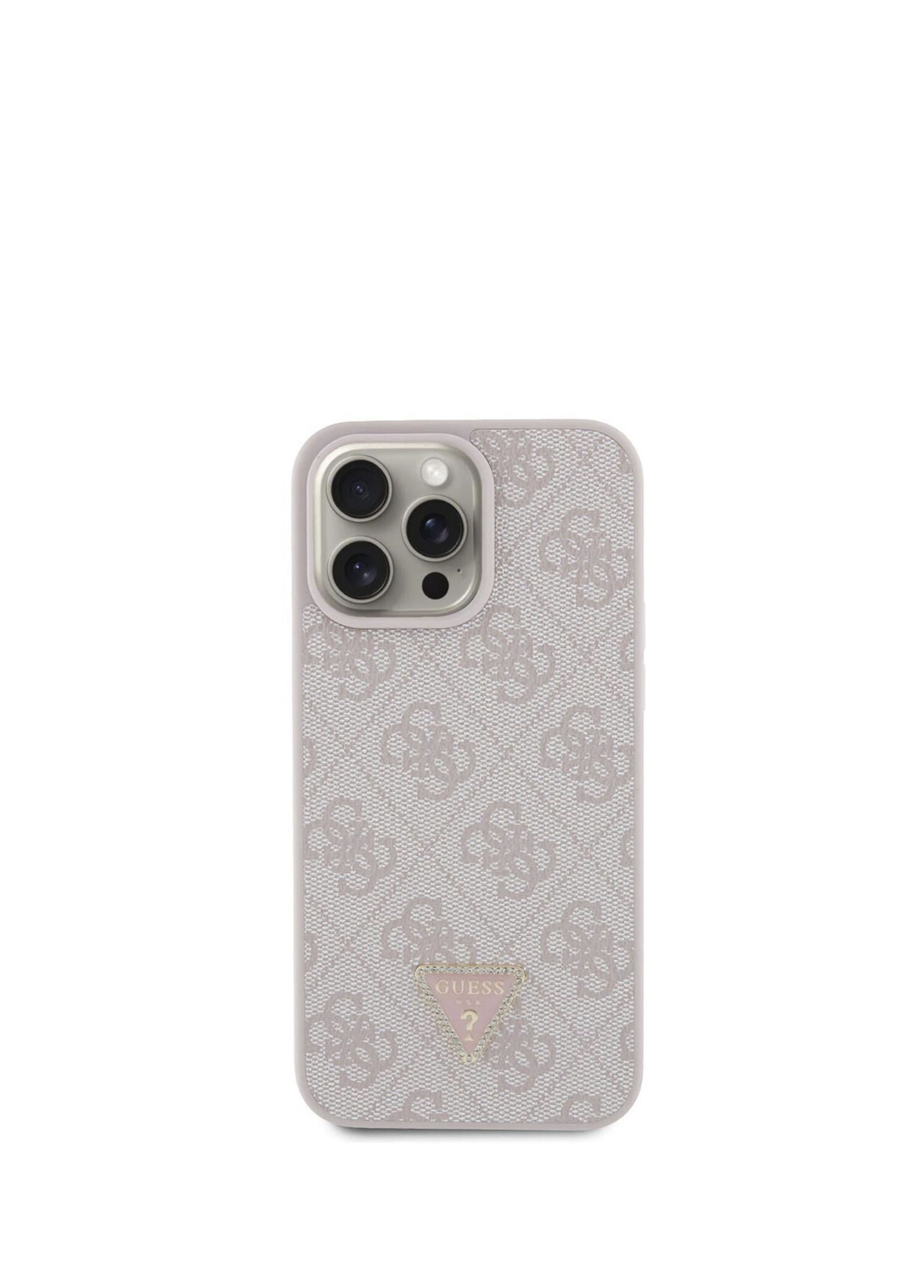 iPhone 15 Pro Max Uyumlu 4G Desenli Strass Kılıf