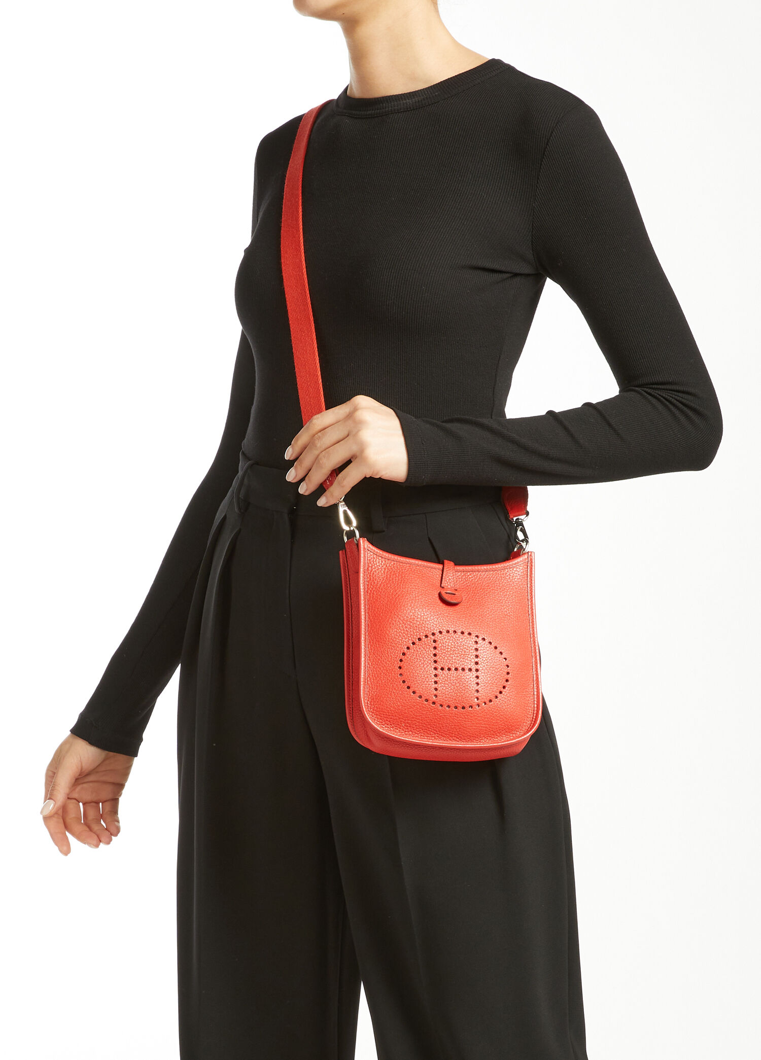 Beymen Reborn - Hermes Clemence Evelyne TPM 16 Çanta - Kırmızı