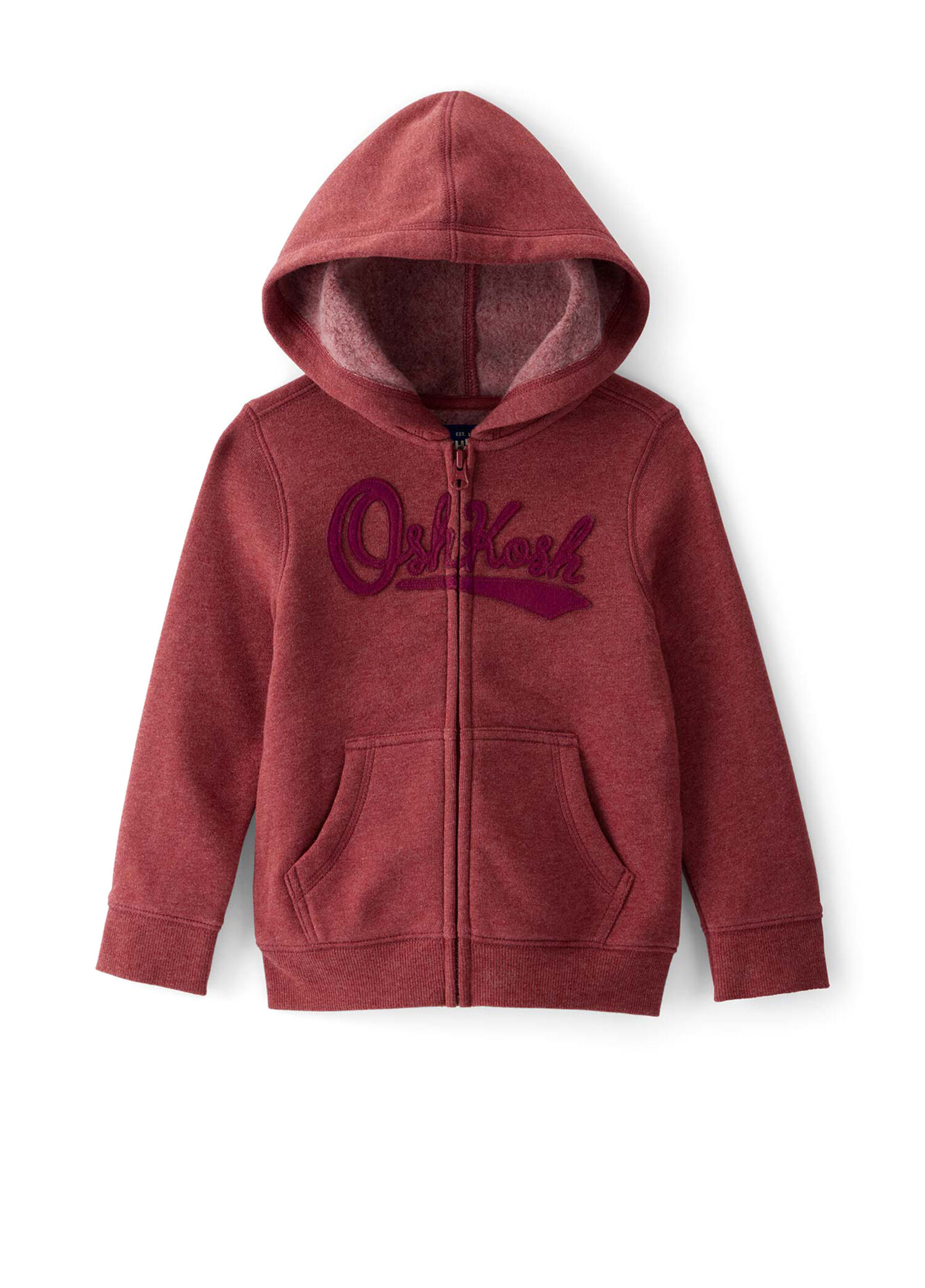 Kırmızı Kapüşonlu Erkek Çocuk Sweatshirt