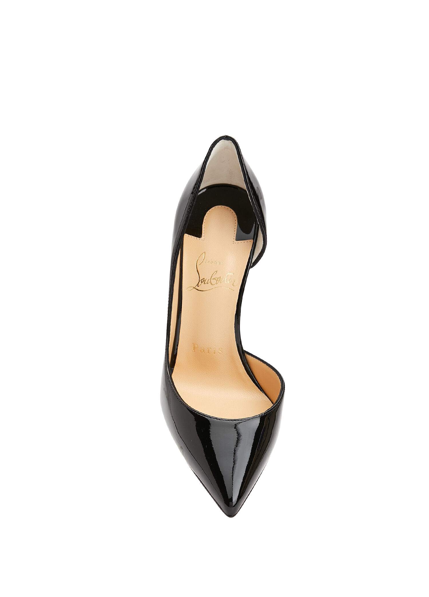 Christian Louboutin Siyah Kadın Iriza Siyah Deri Stiletto 1647275