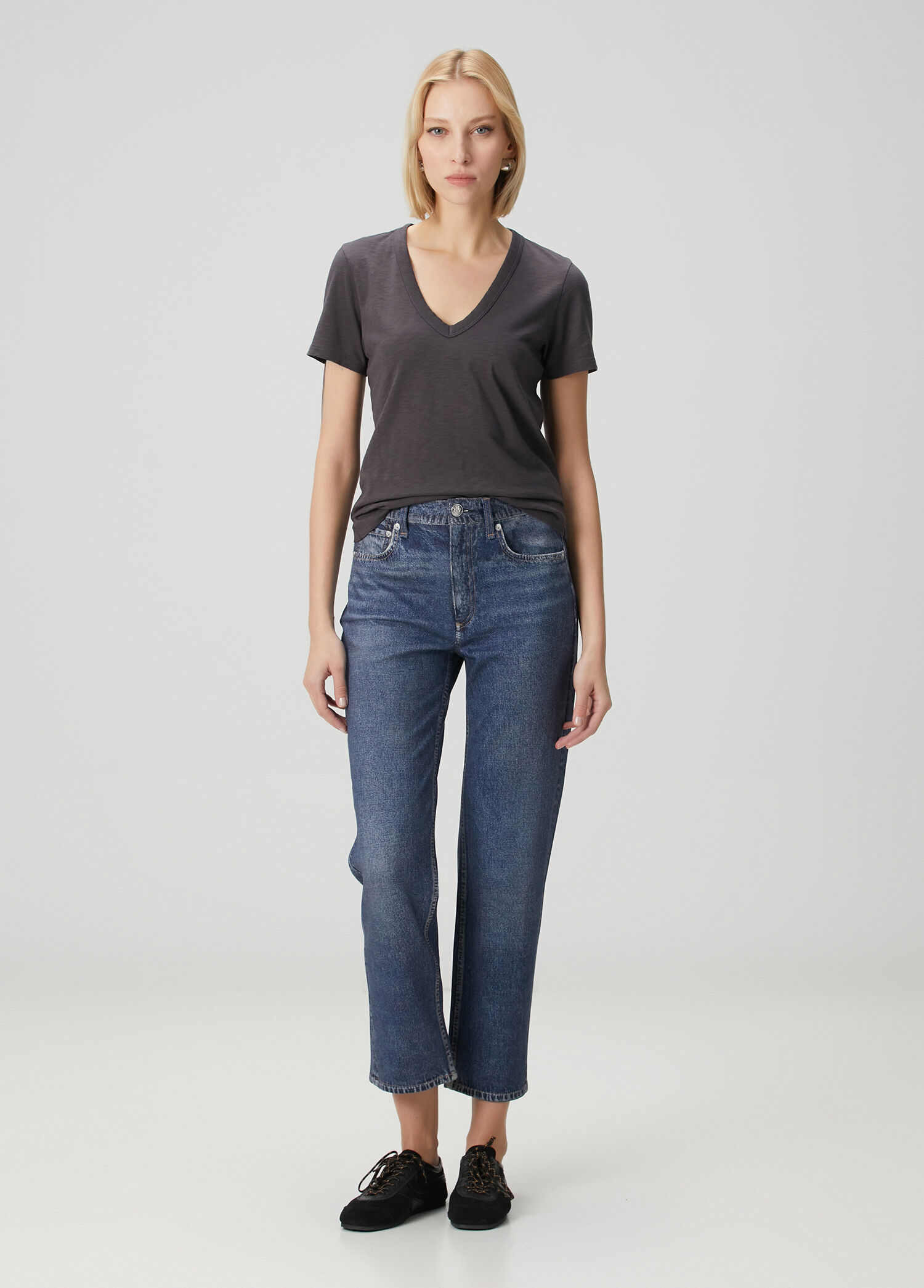 Miramar Harlow Ankle Straight Mavi Jean Pantolon